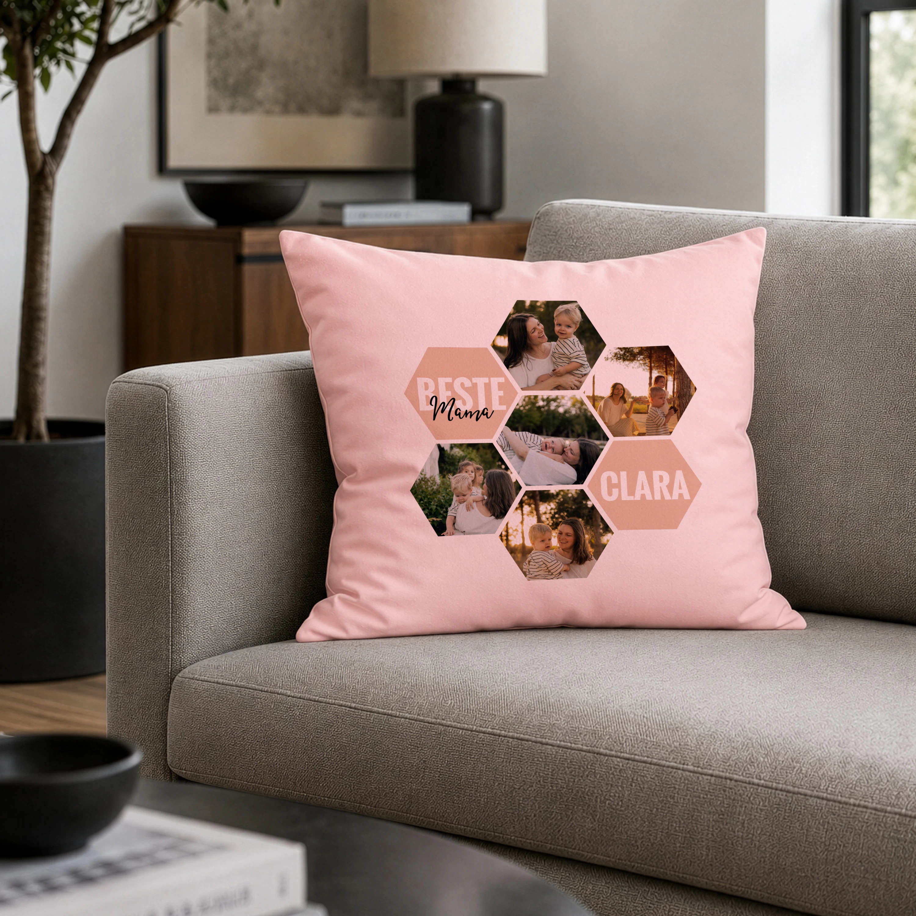 Fotokissen Rosa 6