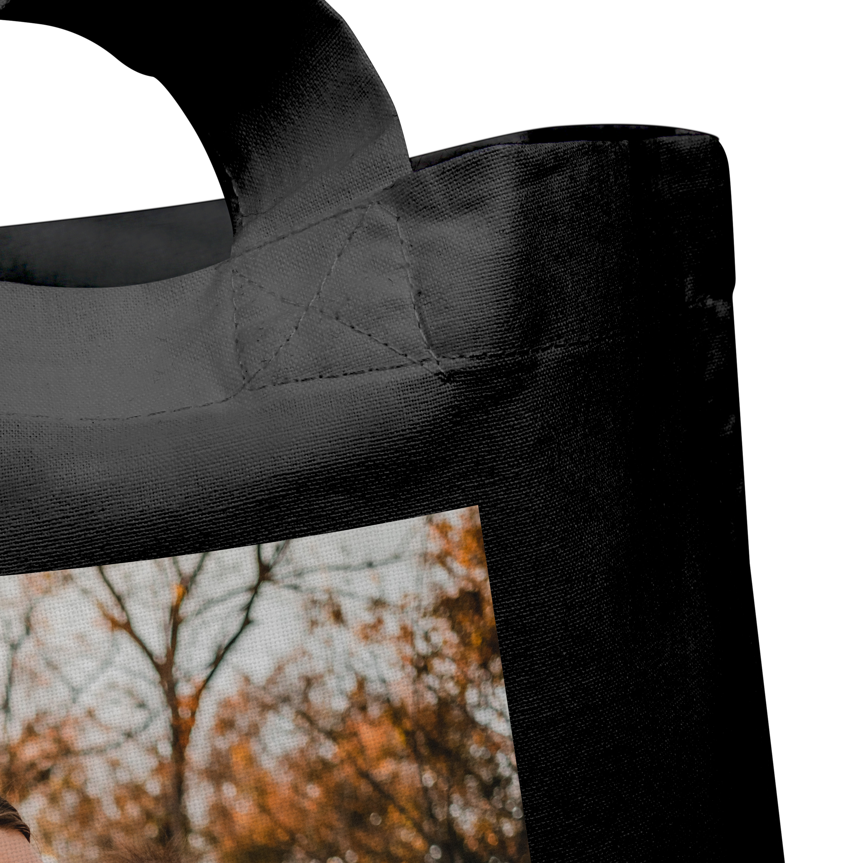 Bio Stoffbeutel Schwarz 2