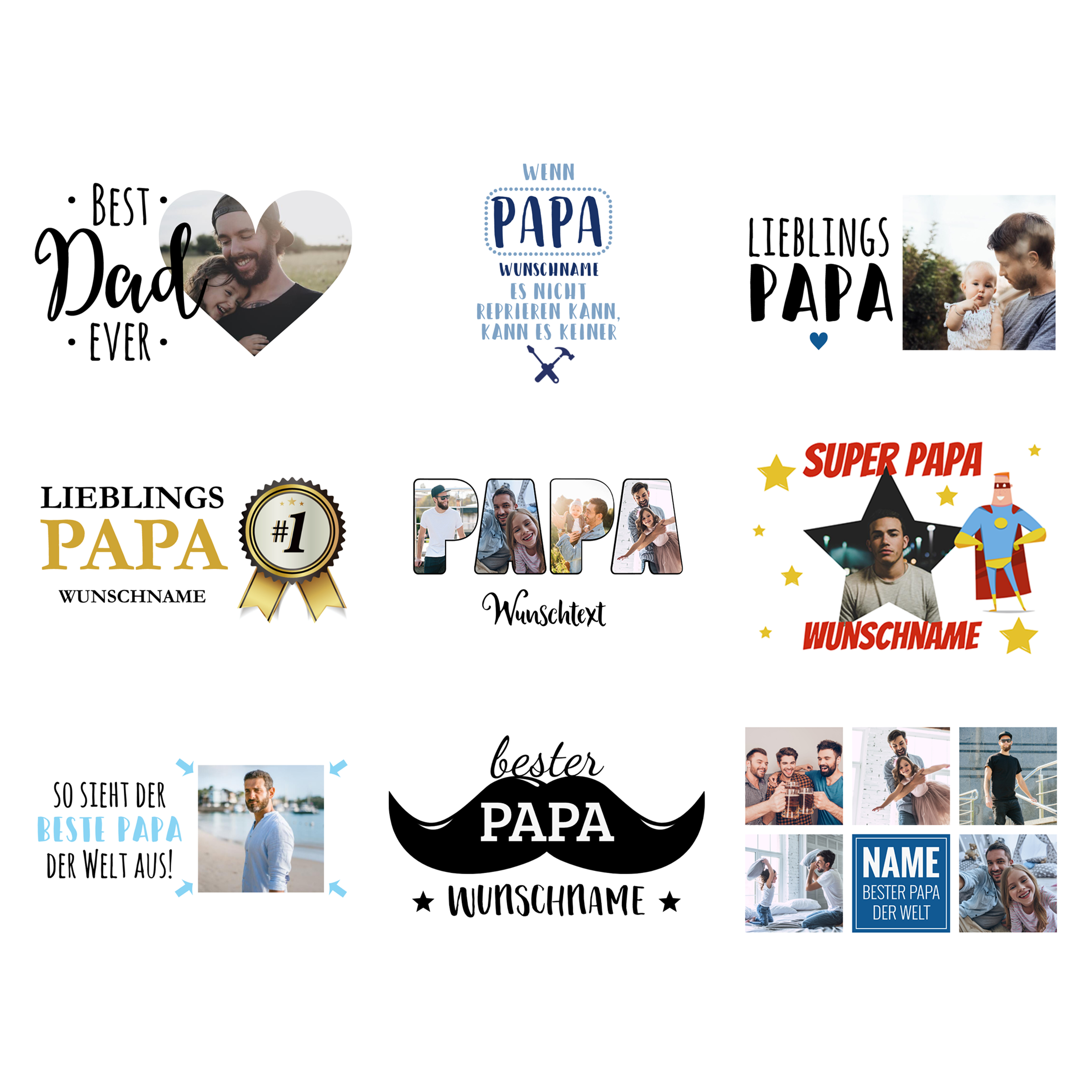 Bester Papa Tasse Schwarz 4