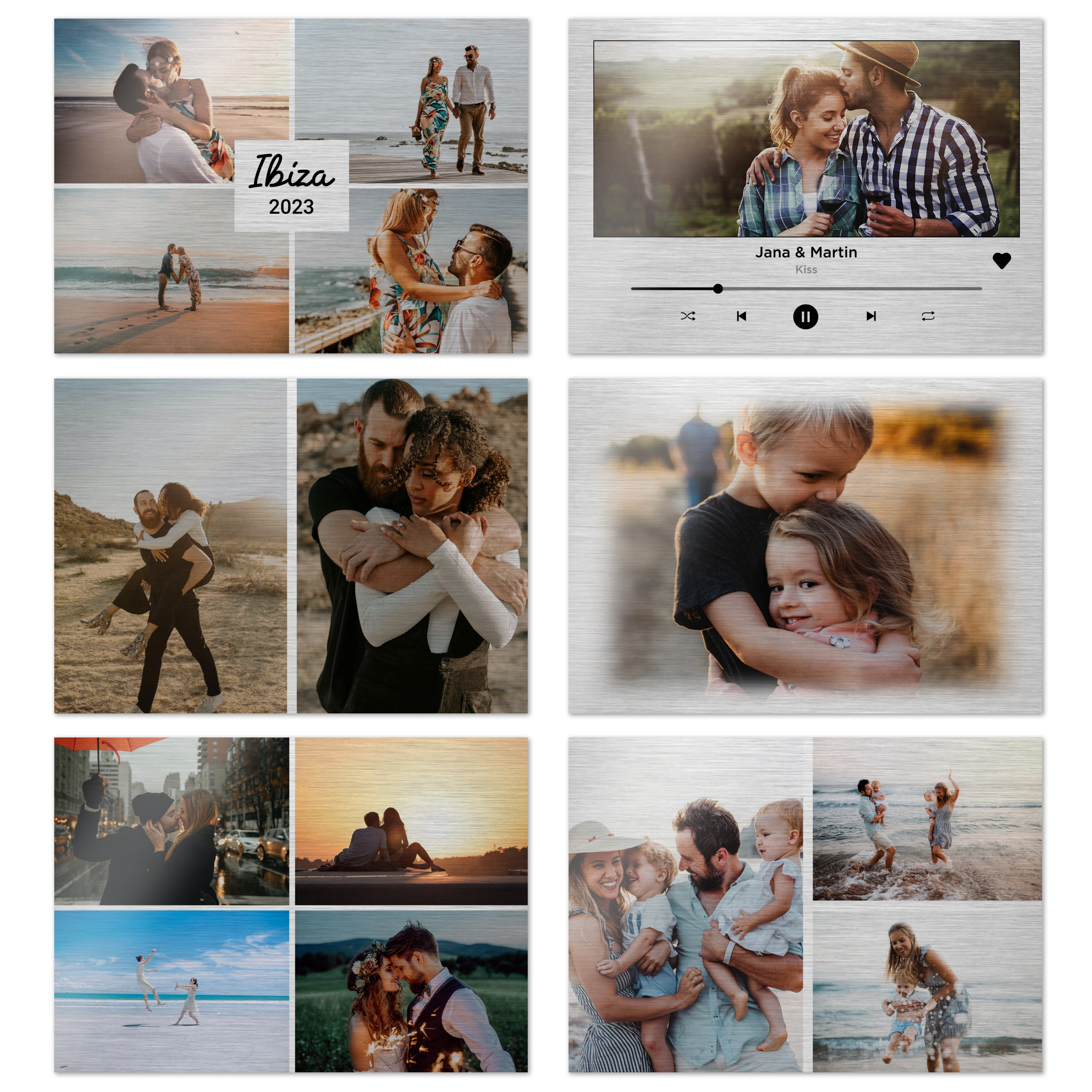 Foto auf Alu-Dibond Alu-Dibond Silber 3 mm 50 x 35 cm 5