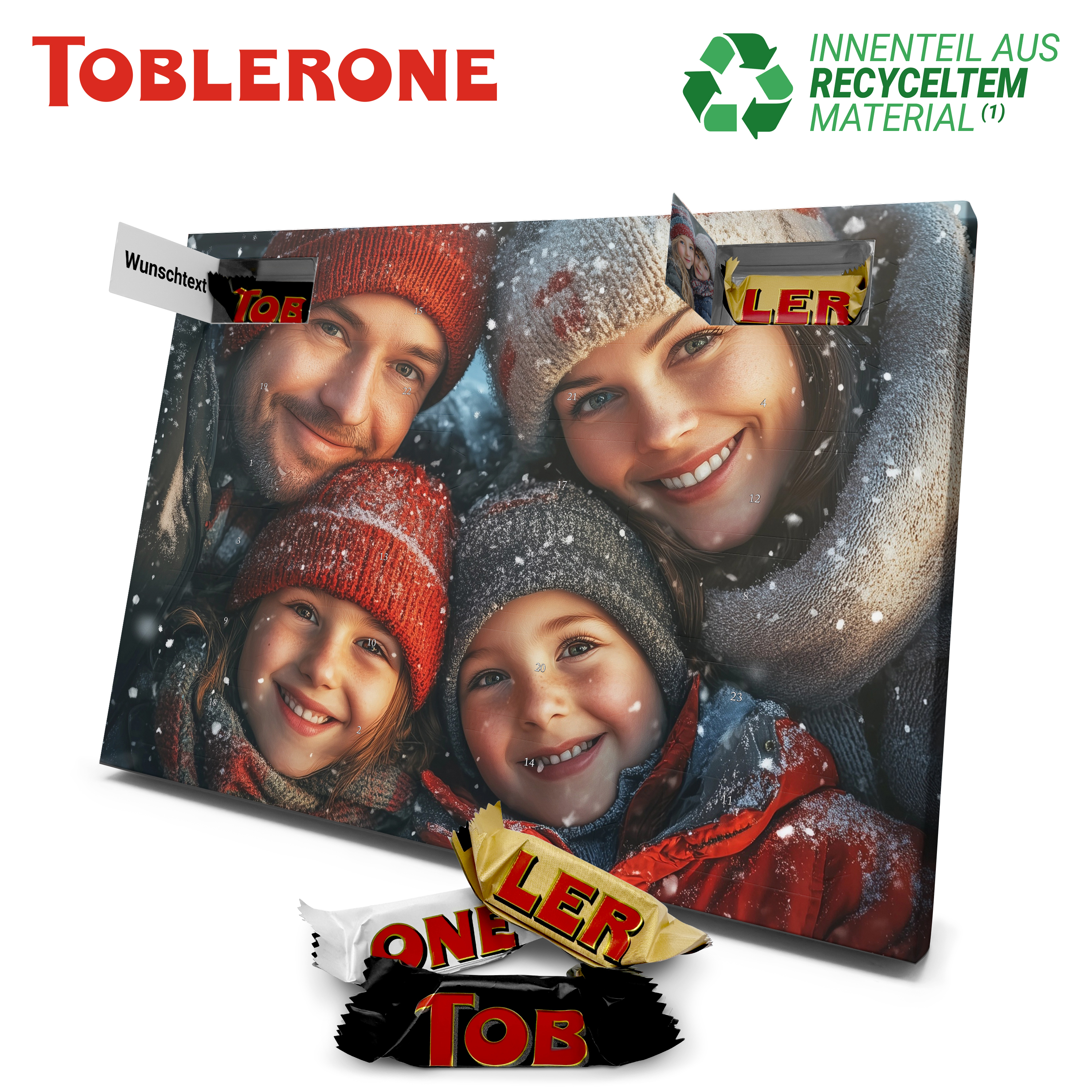 Toblerone Adventskalender - Standard 1