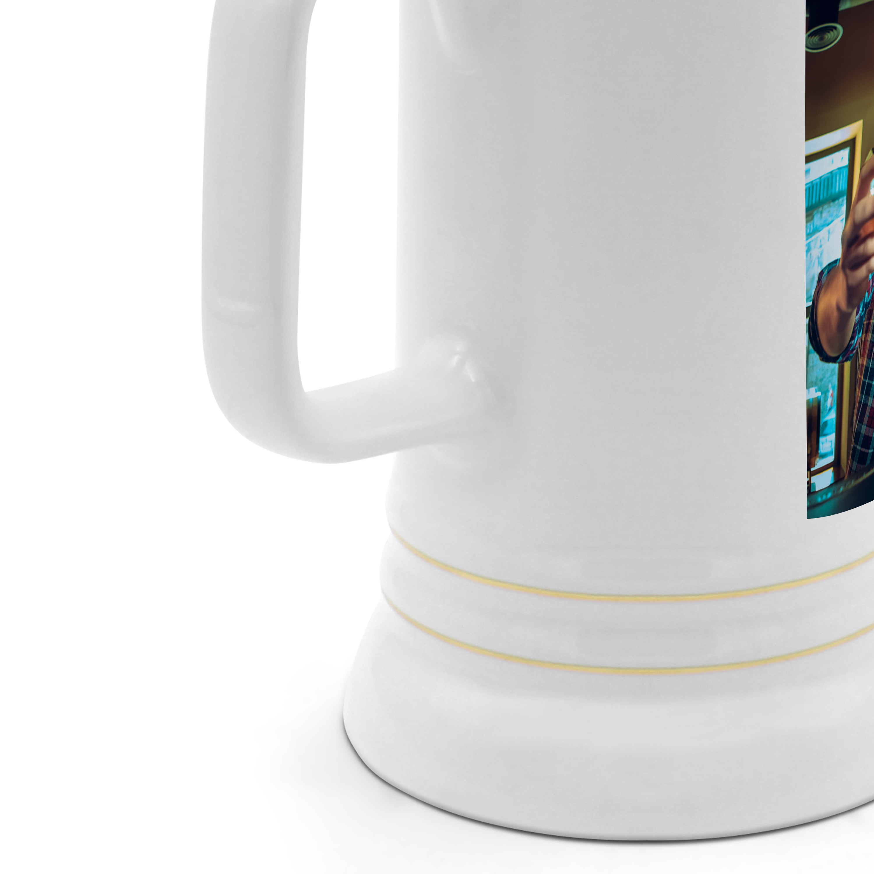 Ständerkrug mit Zinndeckel - Standard 3