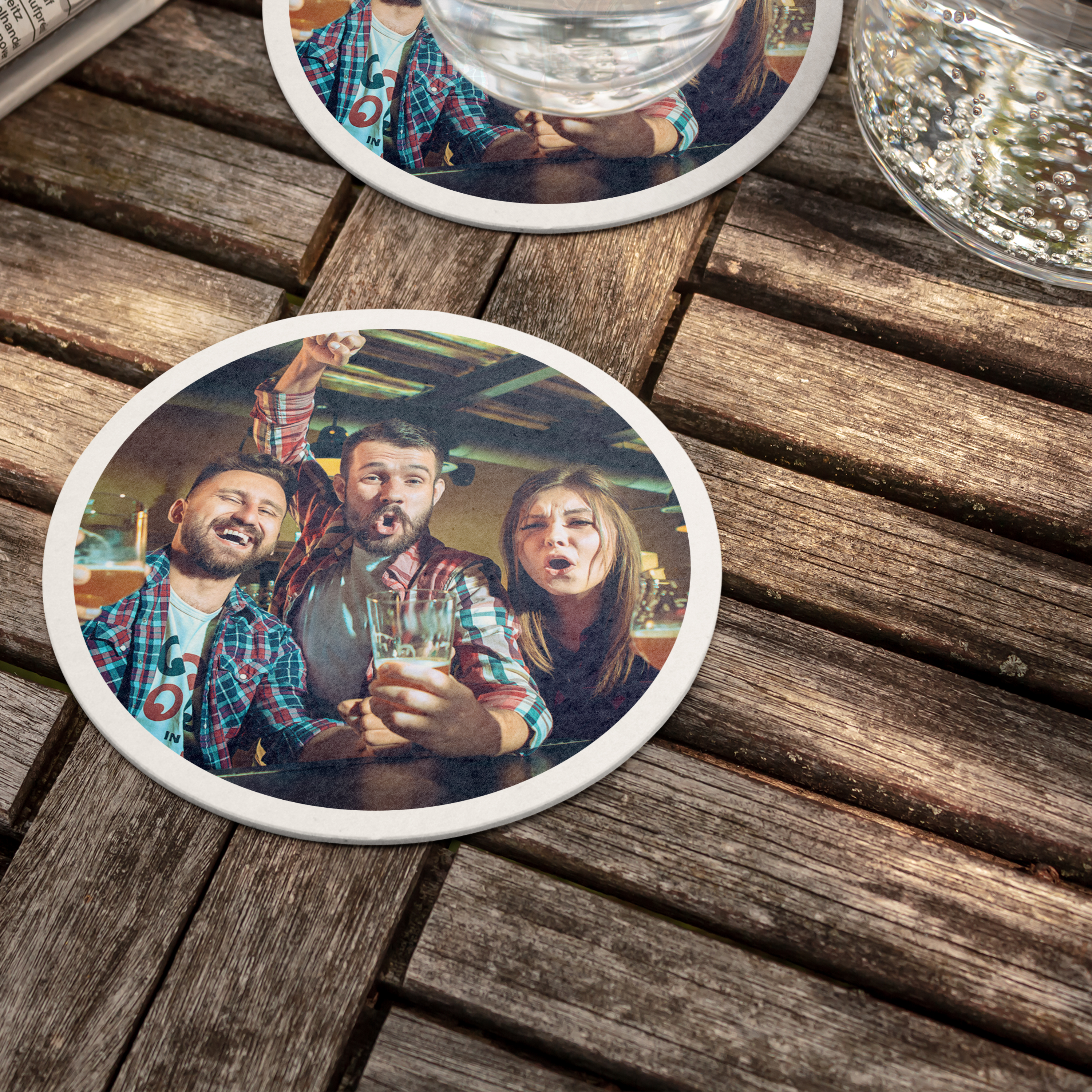 Bierdeckel Rund Karton 7