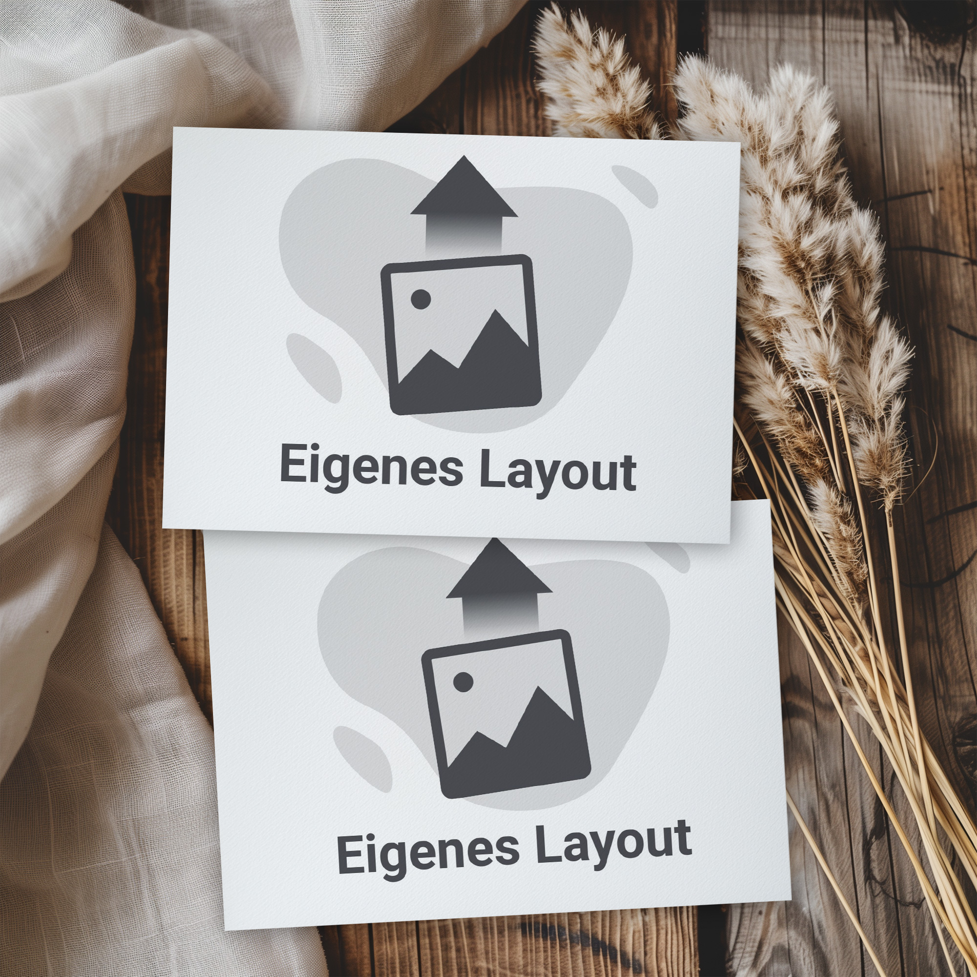 Karte - Eigenes Design Karte A6 Quer (14,8 x 10,5 cm) 1