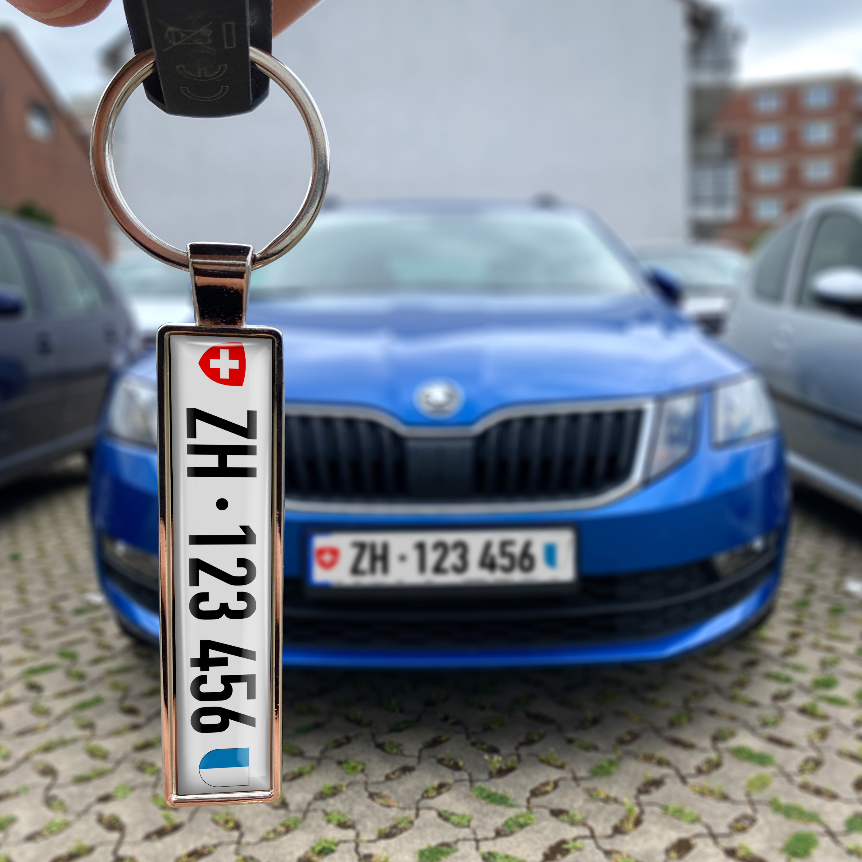 Kennzeichen Schlüsselanhänger Schweiz 3