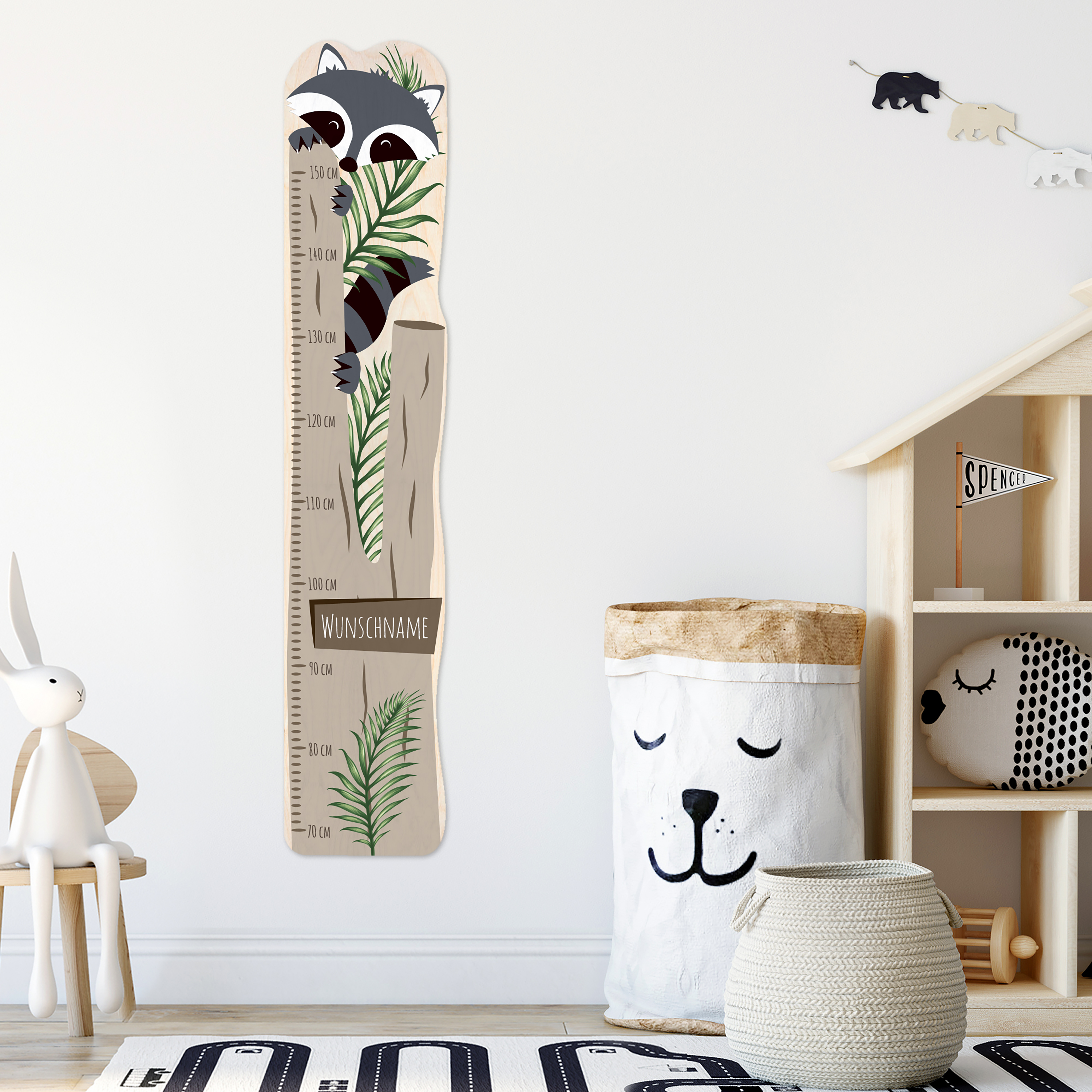 Holz-Messlatte 20 cm 6