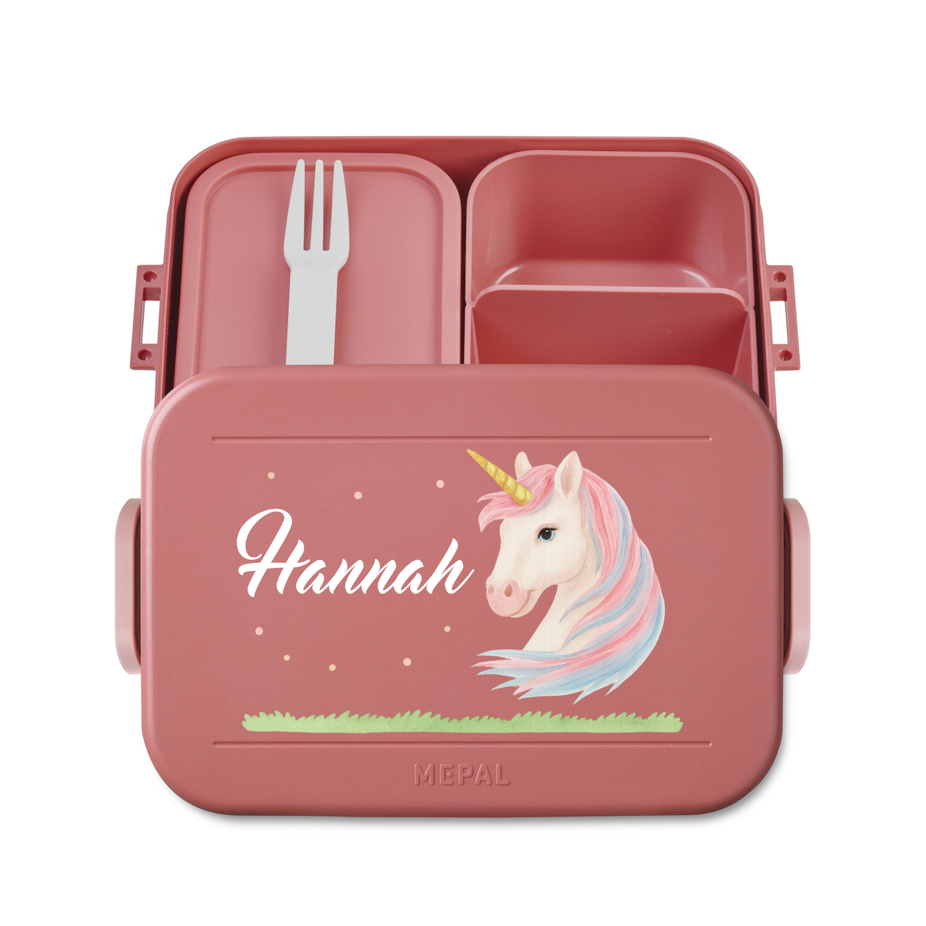 Mepal Lunchbox "Bento" Pastellrot 2