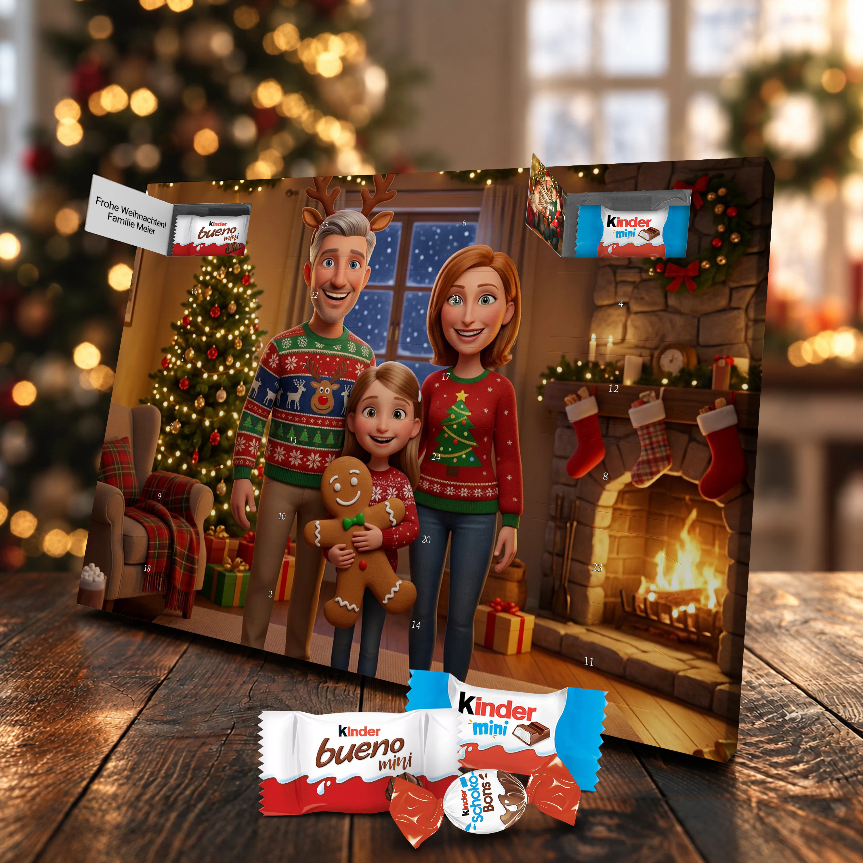 MagicFoto Adventskalender Kinder Schokolade 7