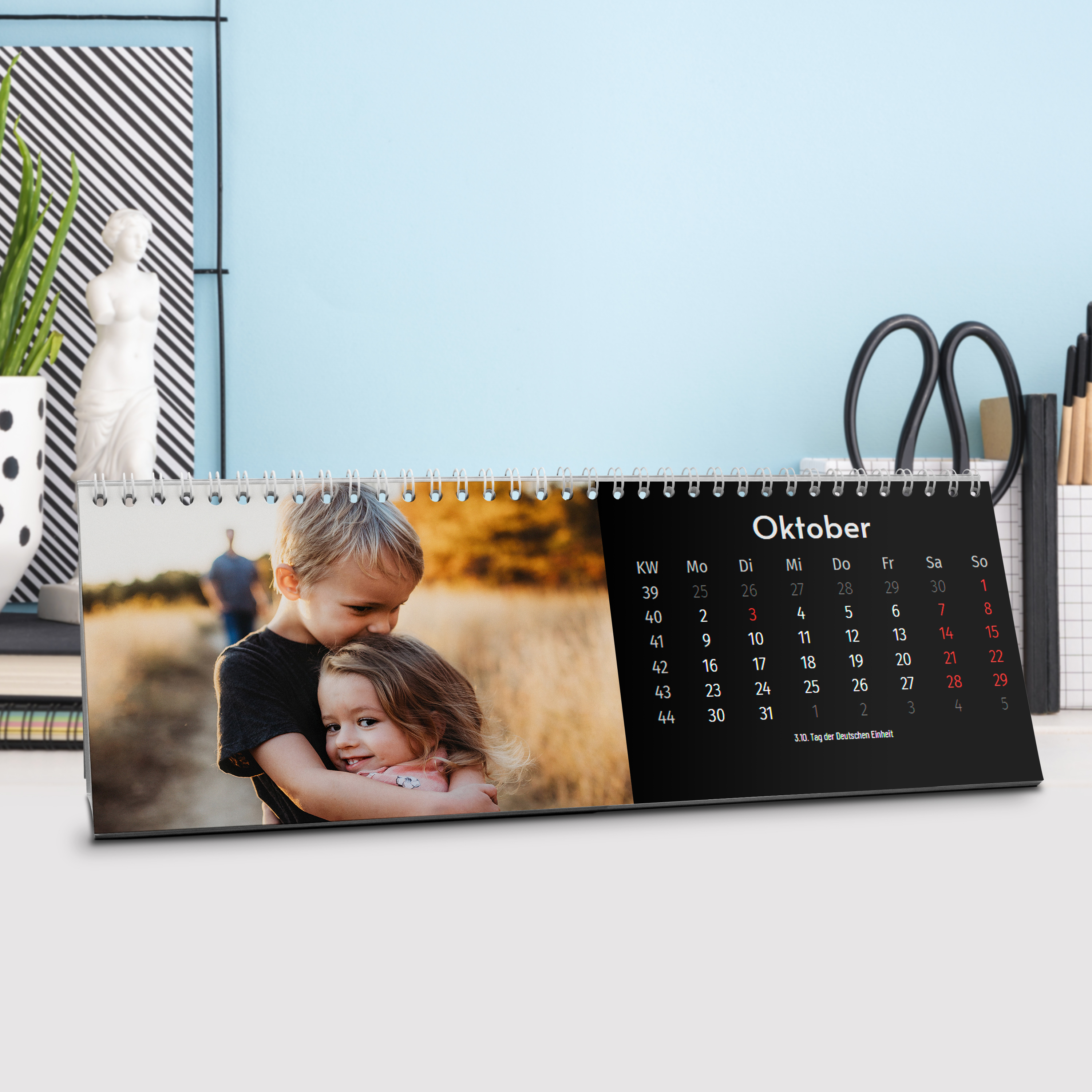 Tischkalender Portrait - Standard 9