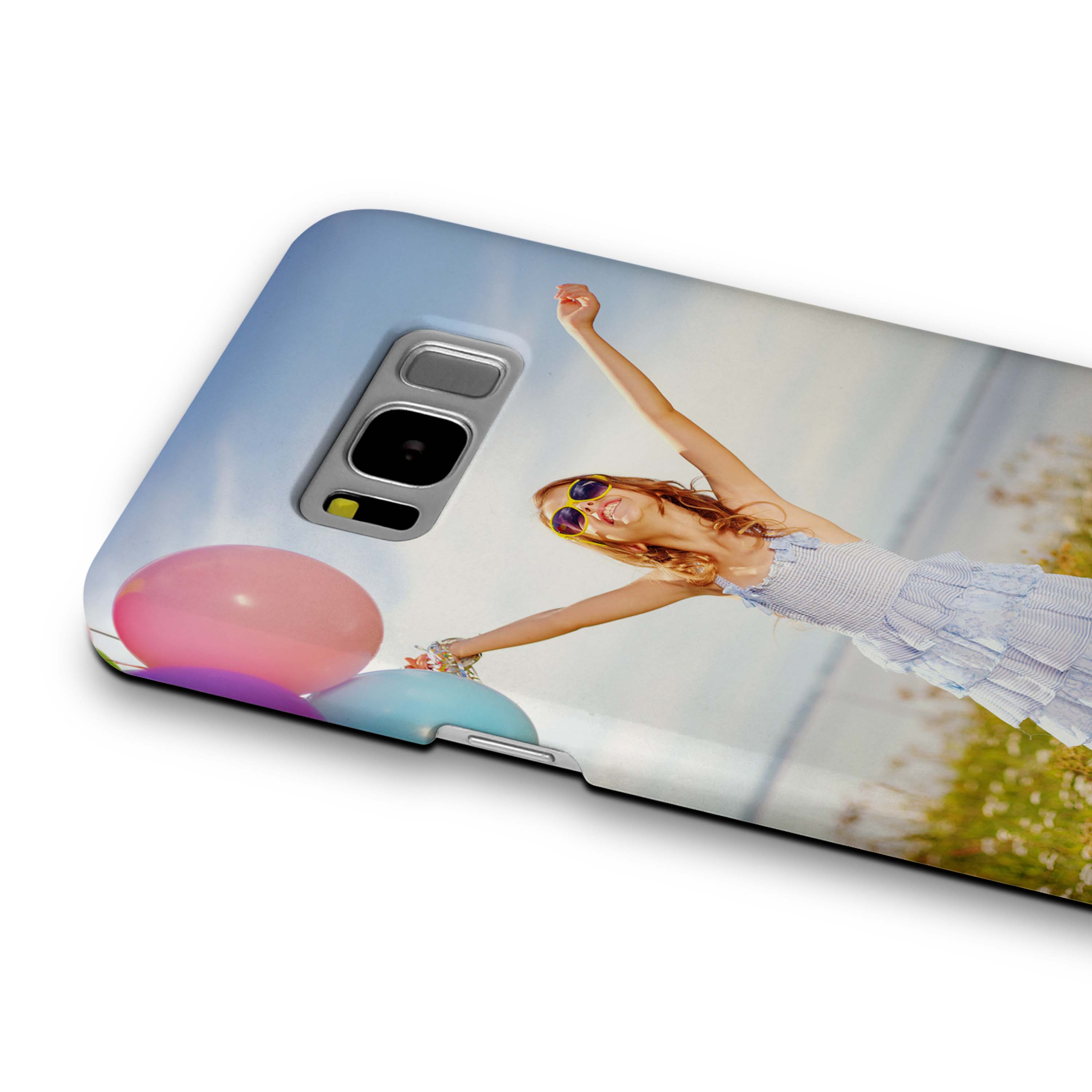 Galaxy S8+ weiß Premium Hardcase 3