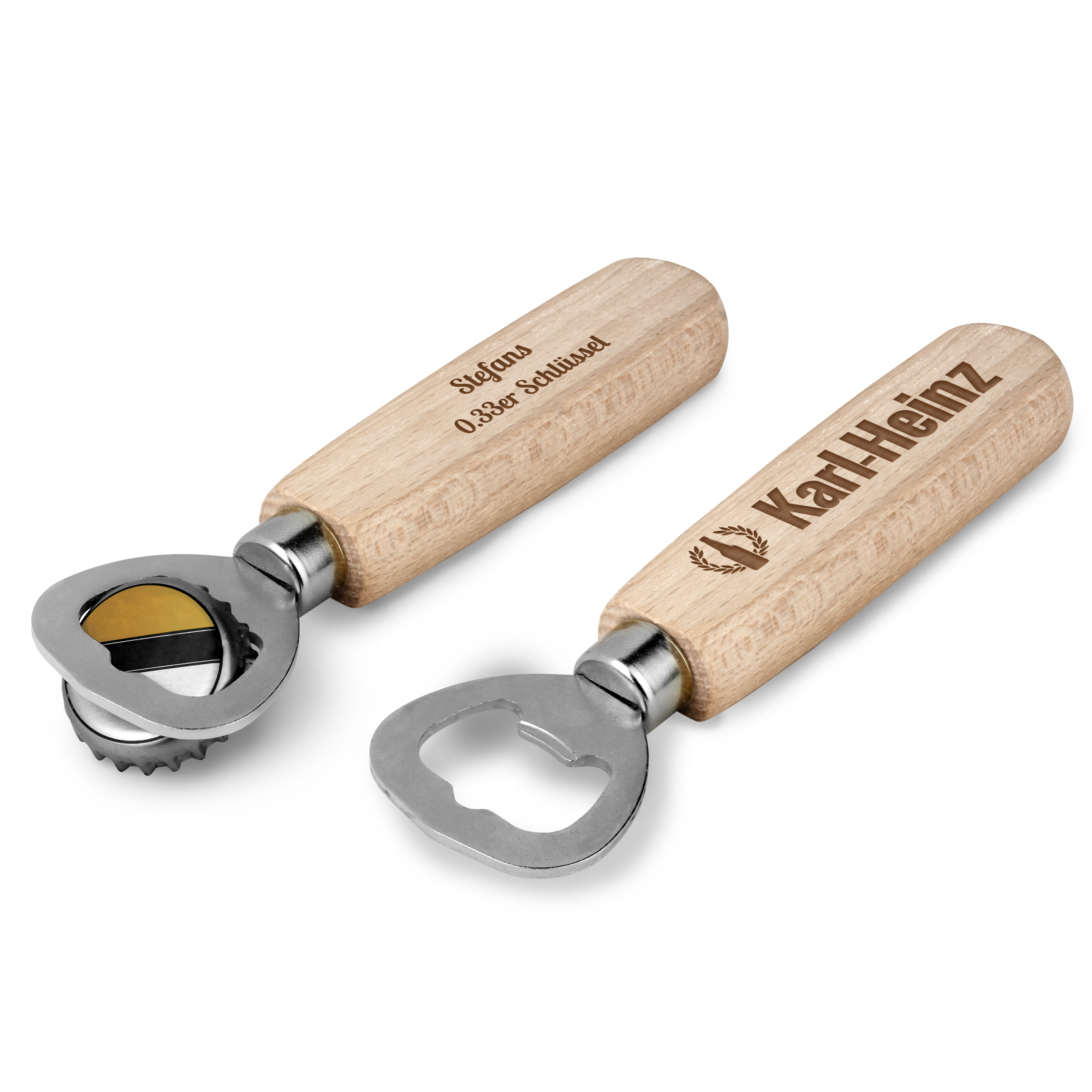 Holz-Flaschenöffner - Standard 1
