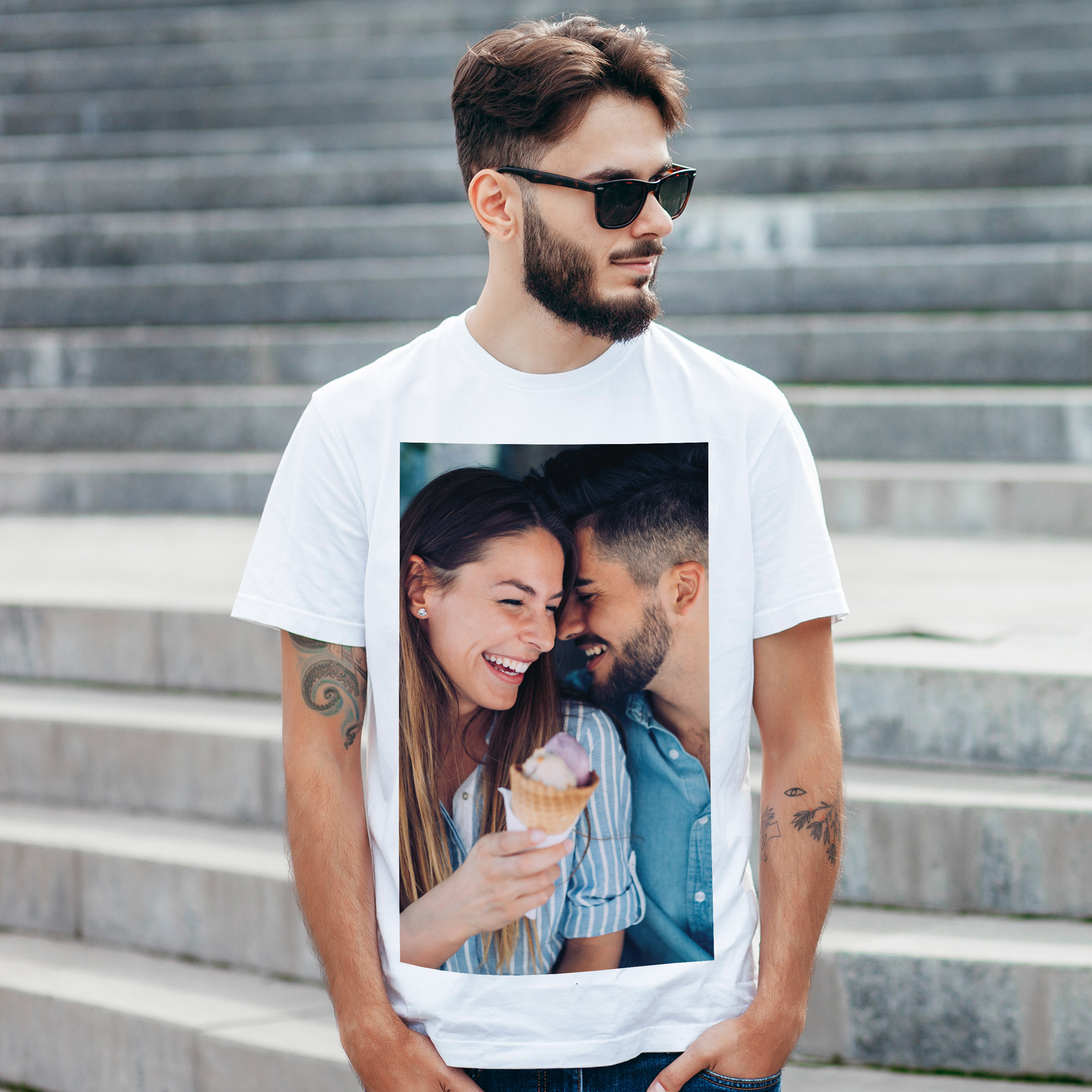 Organic T-Shirt Weiß 4