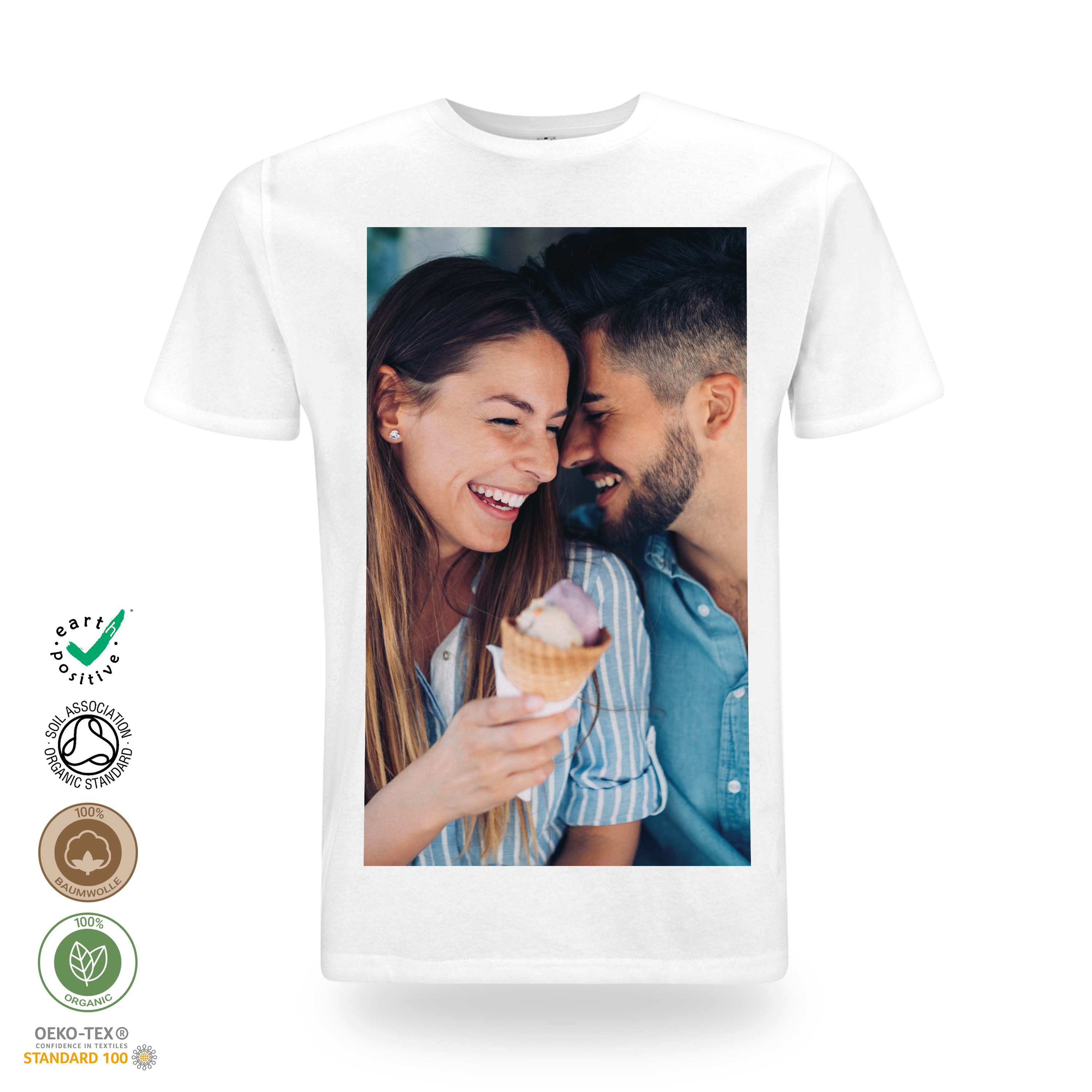 Organic T-Shirt Weiß 1