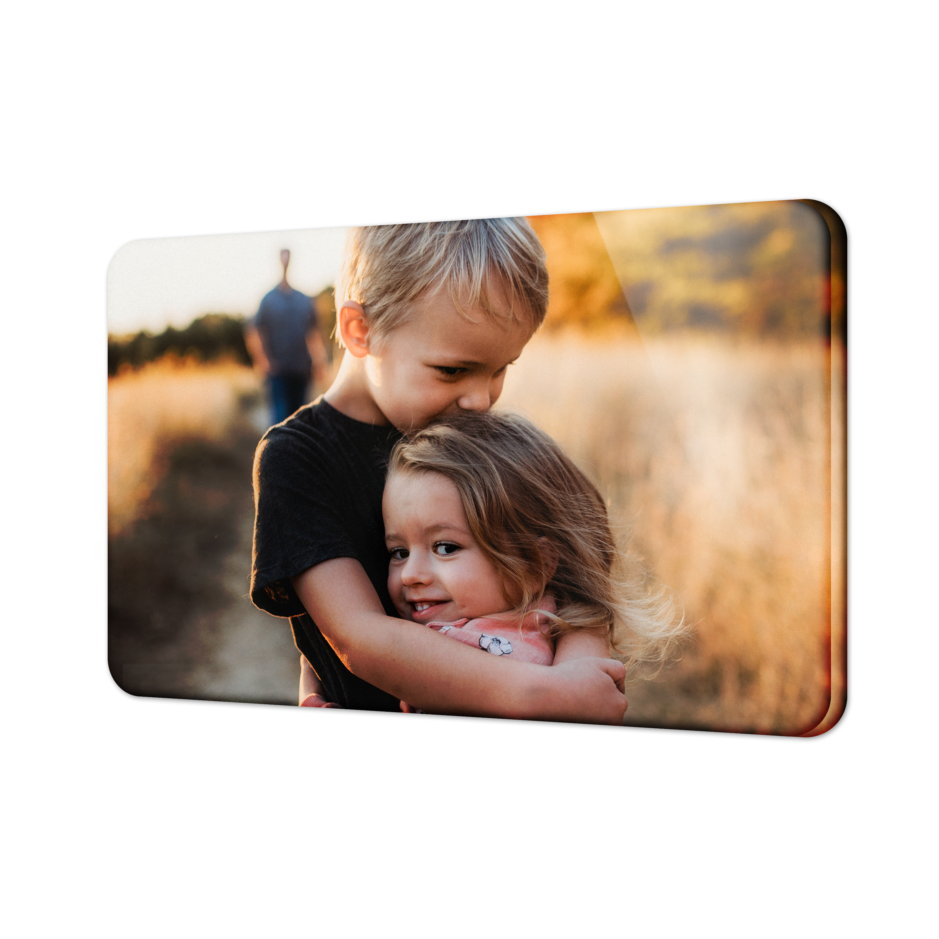 Fotomagnet "Acrylglas" Eckig 2