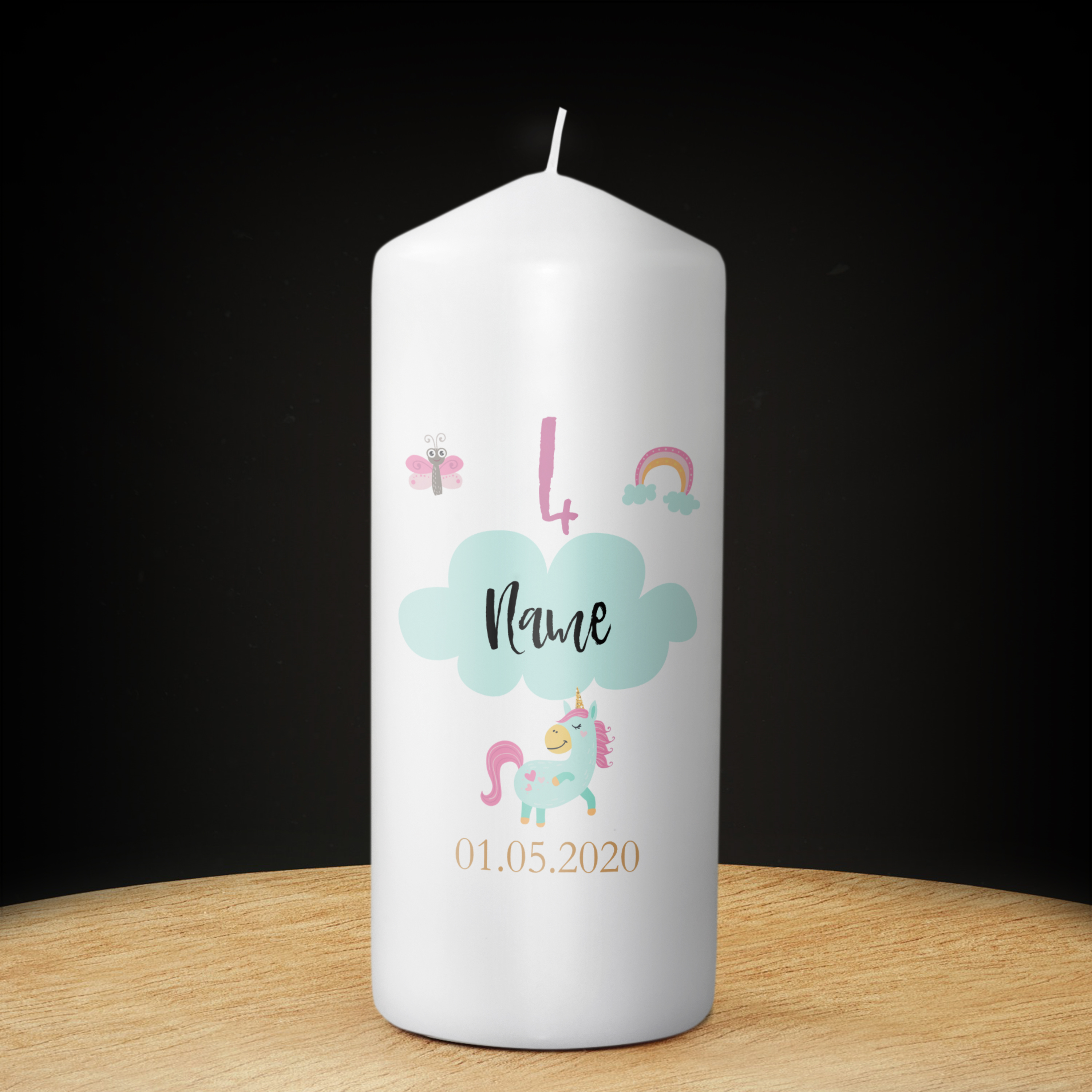 Geburtstagskerze 19 cm 7