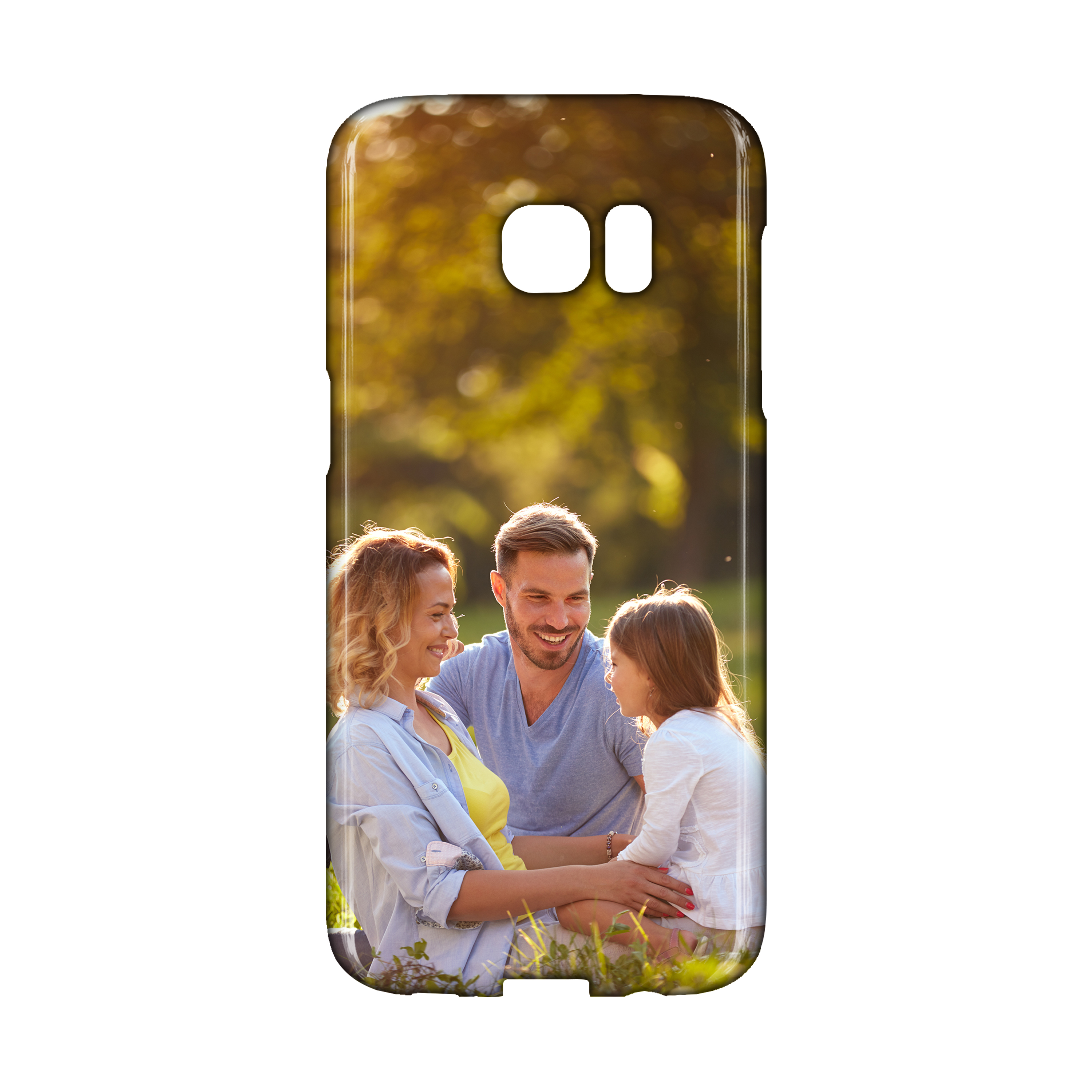 Galaxy S7 edge Premium Hardcase weiß 2