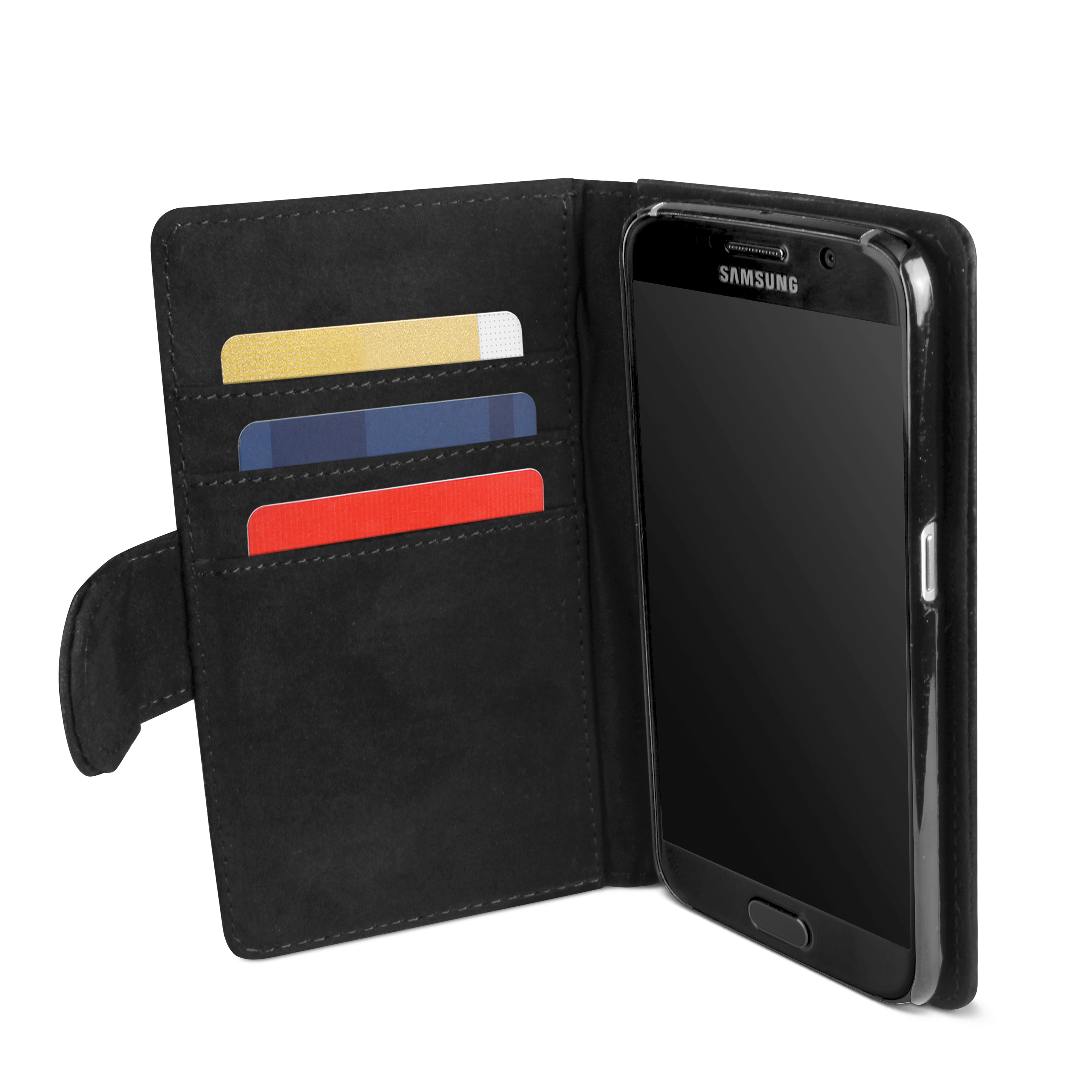 Galaxy S6 Flipcase schwarz 4