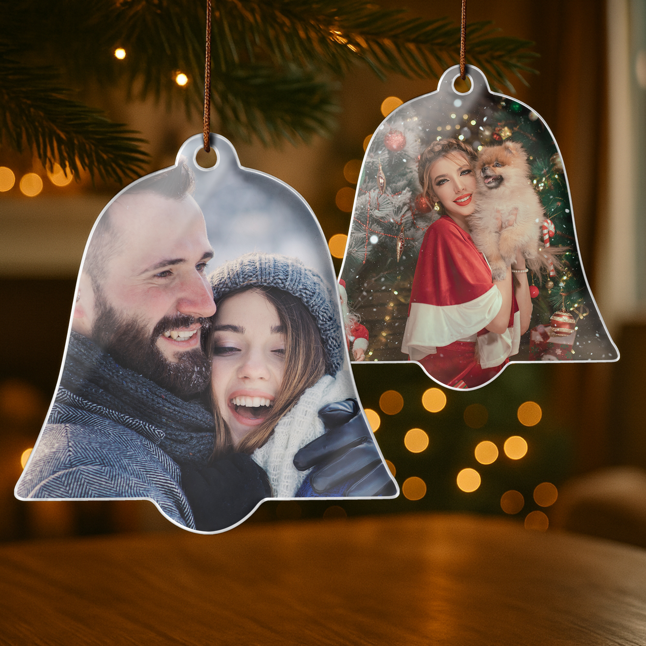 Weihnachtsbaumanhänger Glocke 6