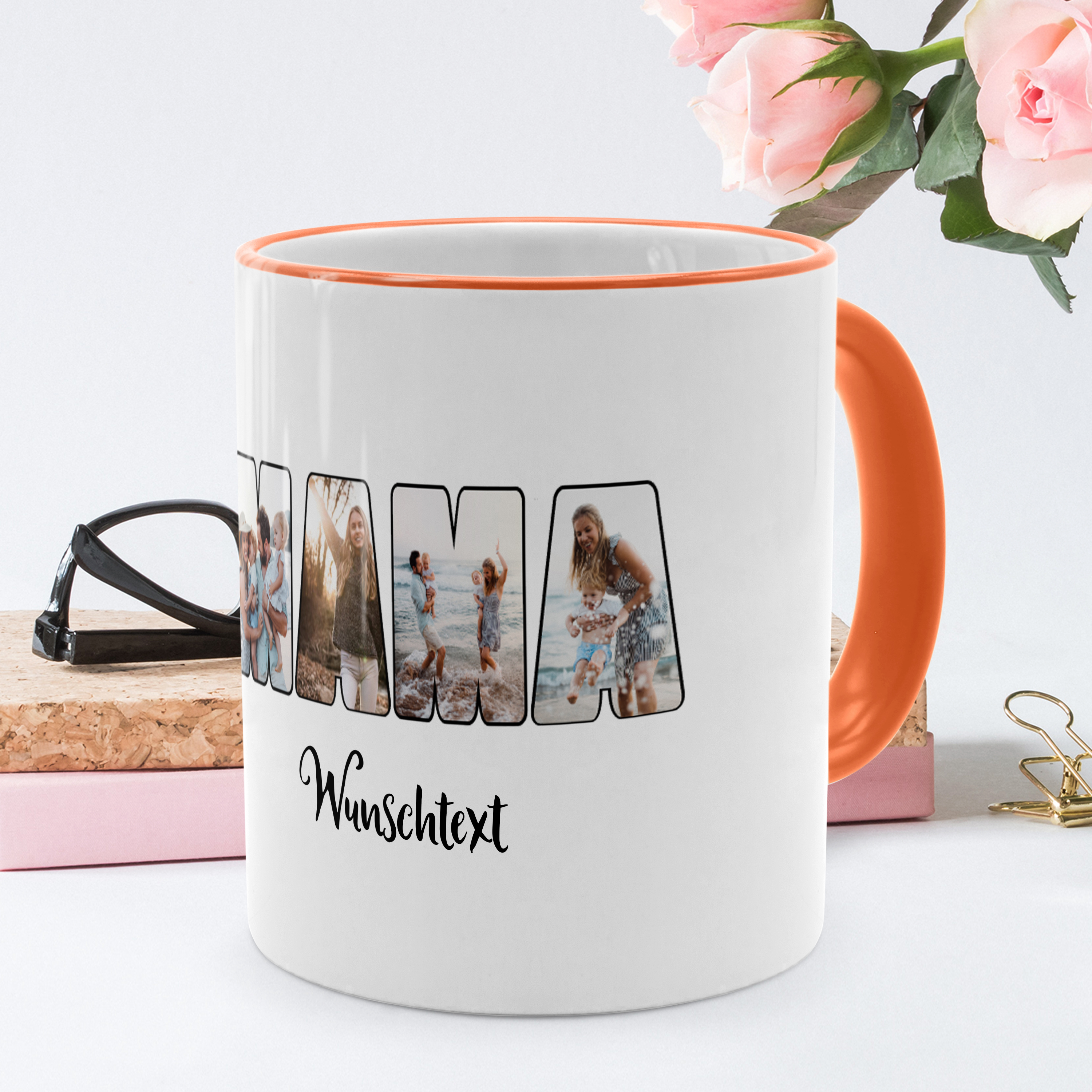 Beste Mama Tasse Orange 3