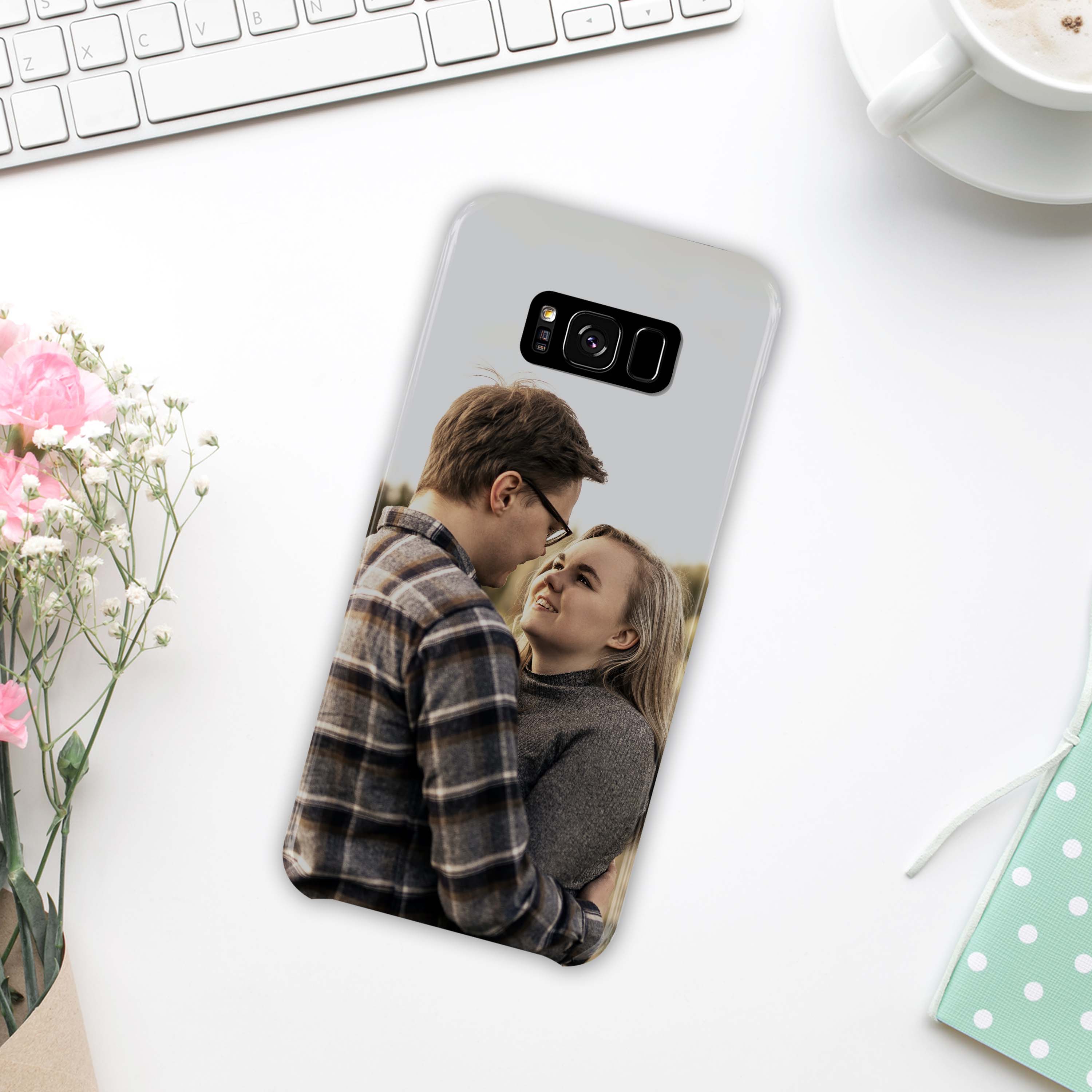 Galaxy S8+ weiß Premium Hardcase 2