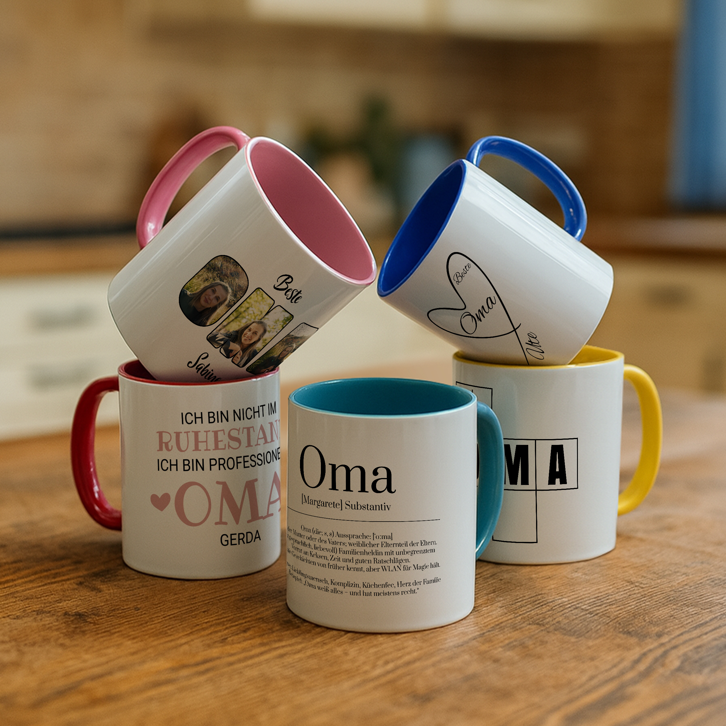 Beste Oma Tasse Weiß 8