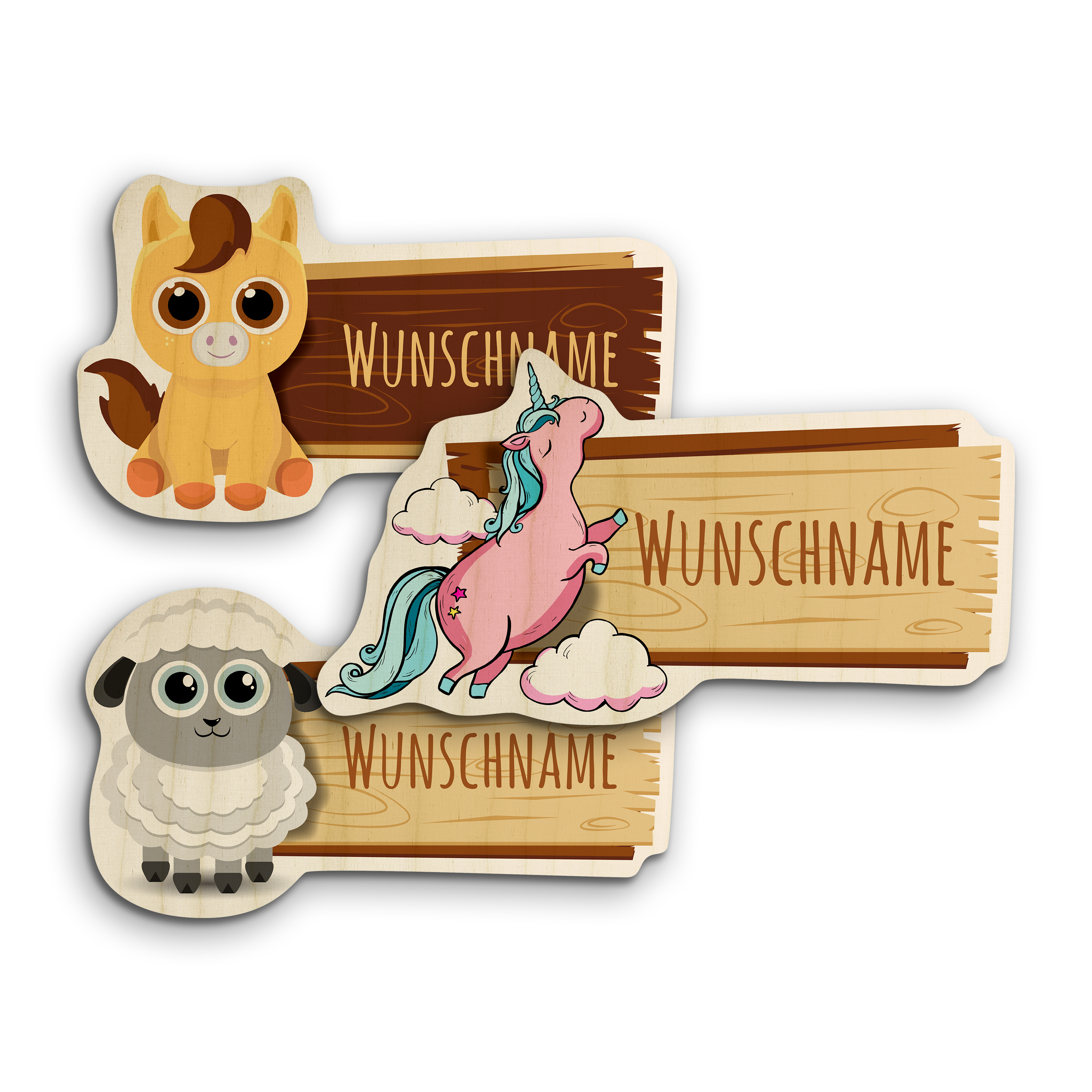 Kinderzimmer-Türschild - Standard 1