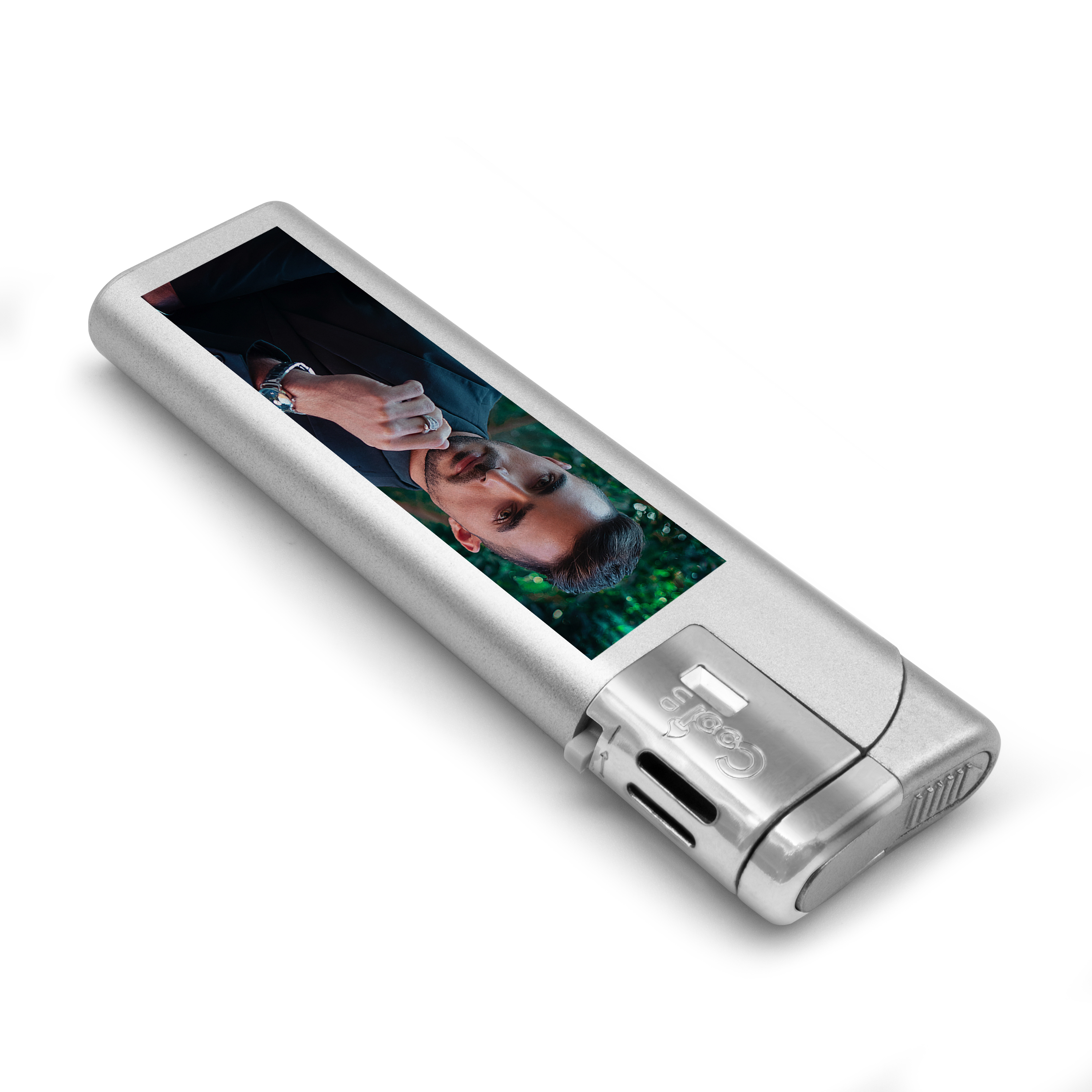 Feuerzeug "Classic" Standard Silber 3