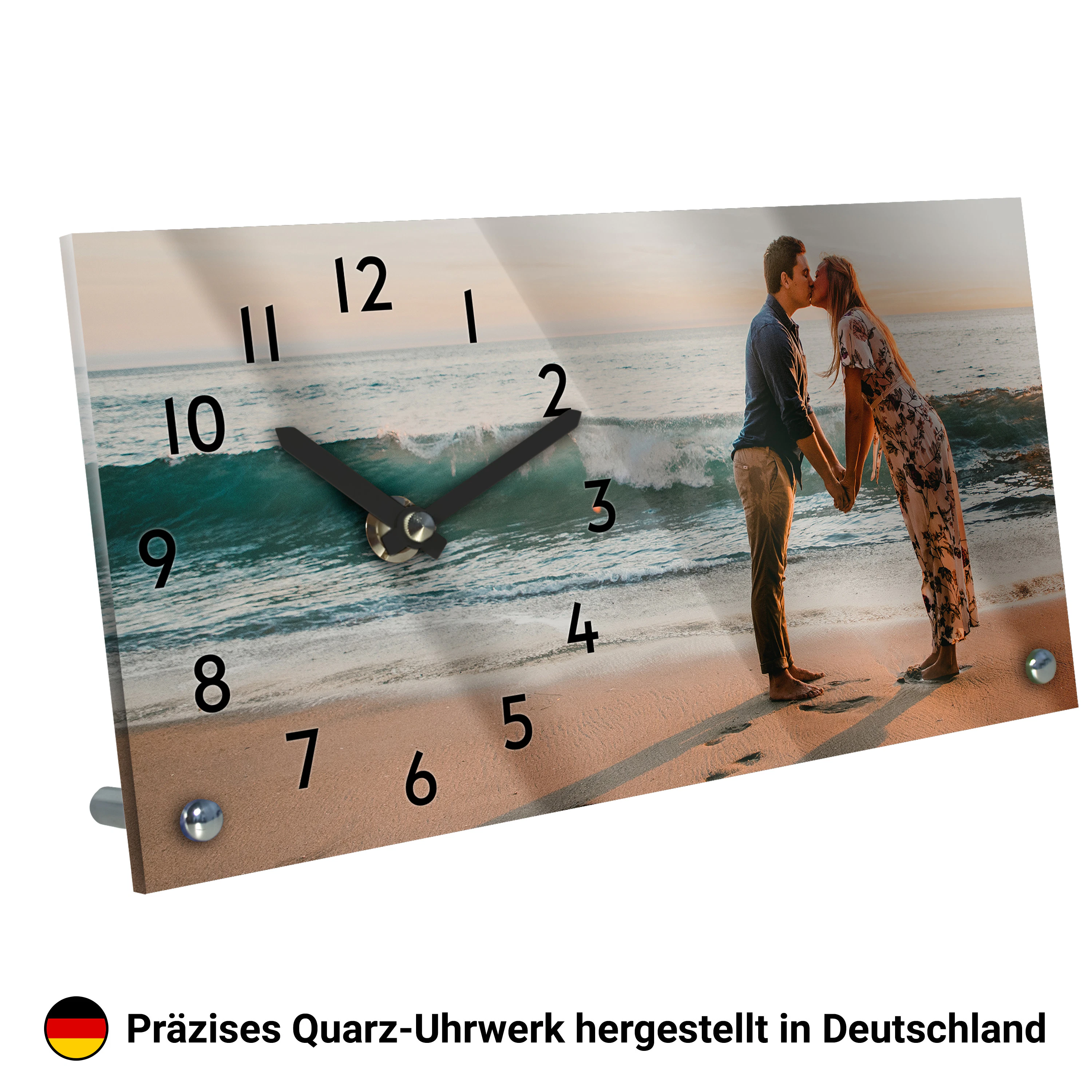 Tischuhr Acrylglas 1
