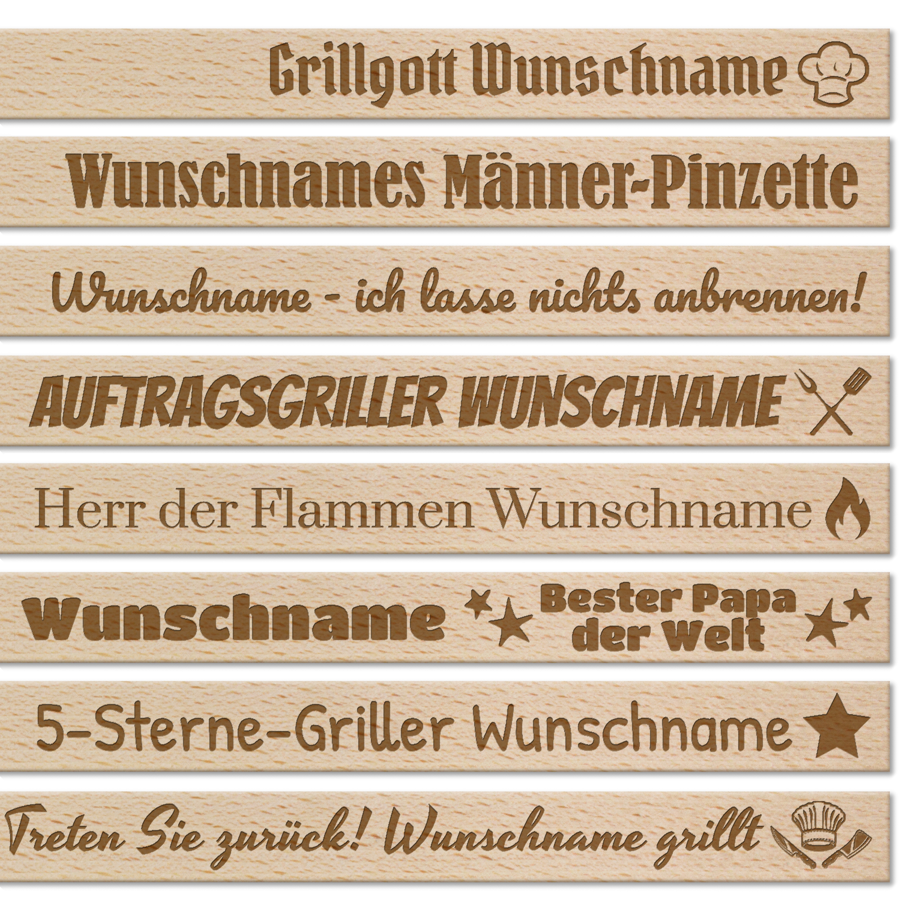 Holz-Grillzange - Standard 3