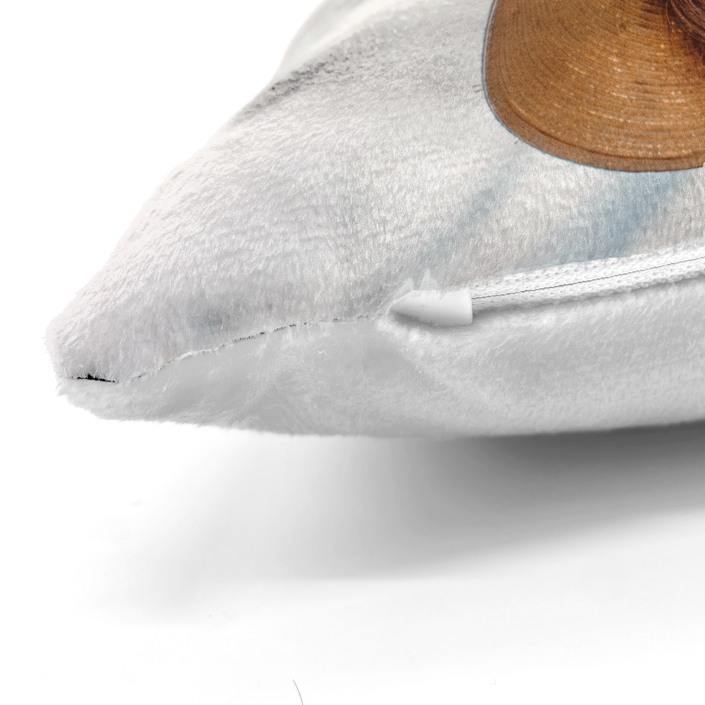 Plüsch Fotokissen 30 cm x 30 cm 2