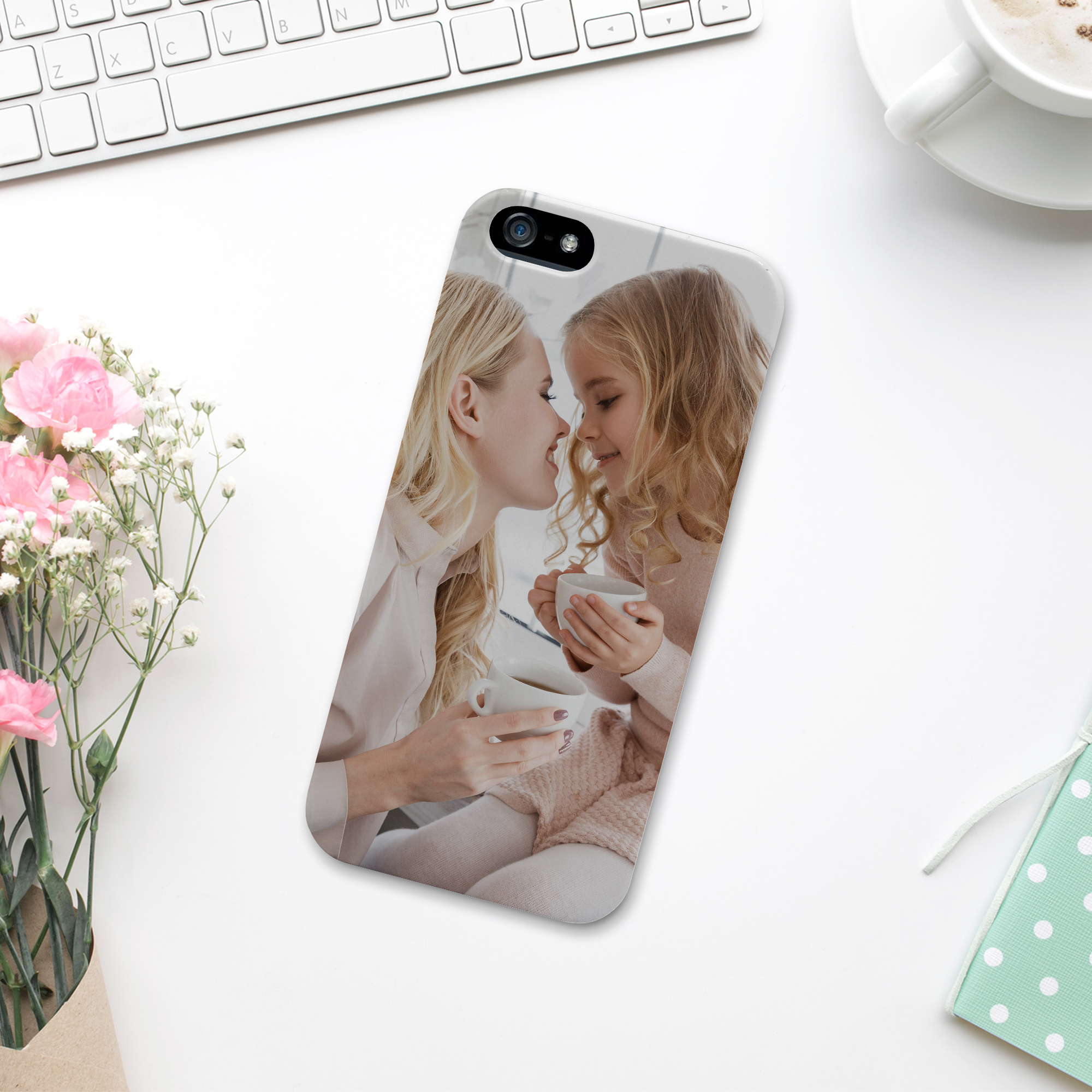 iPhone SE (2016) weiß Premium Hardcase 3