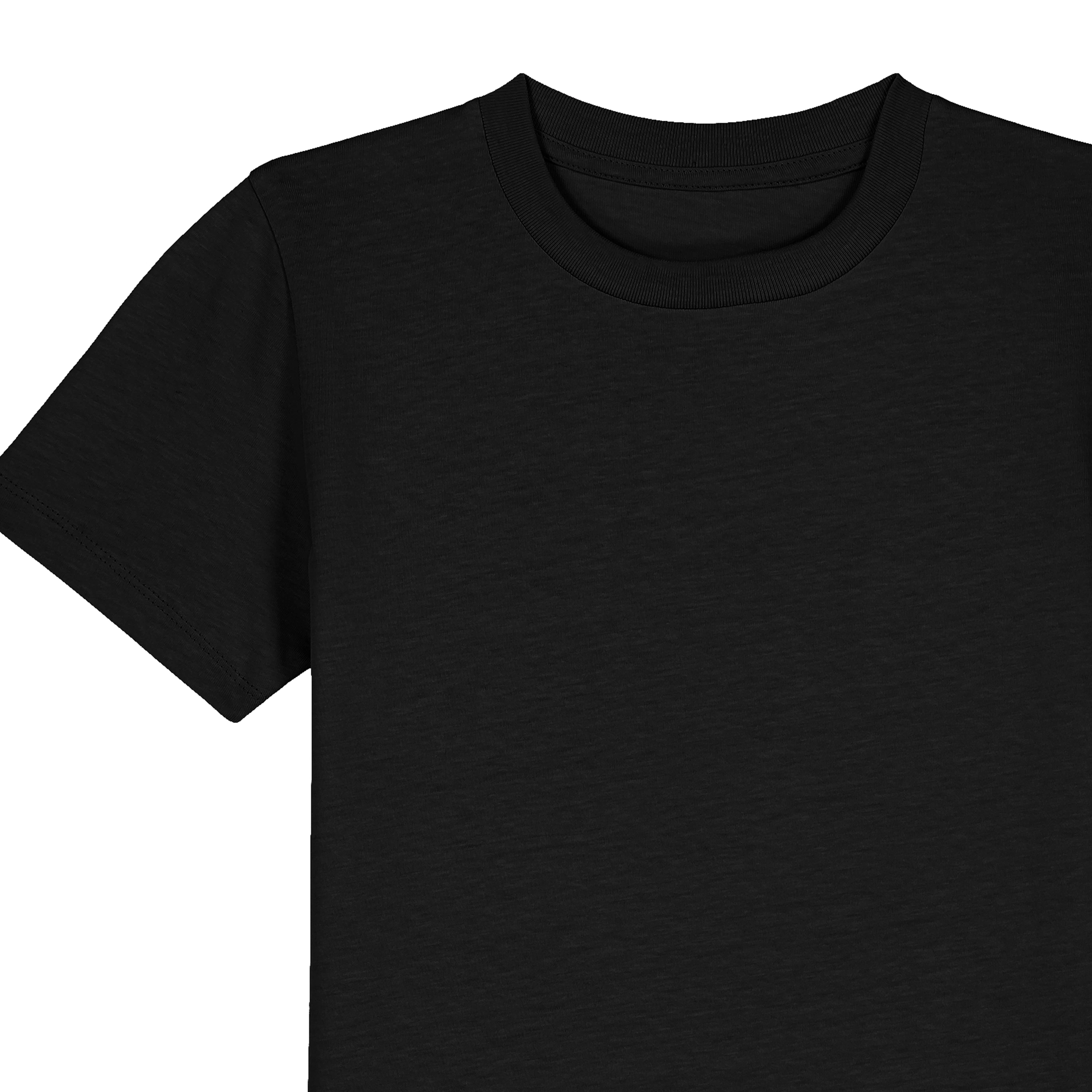 Kinder Bio T-Shirt 110/116 (5-6) Schwarz 3
