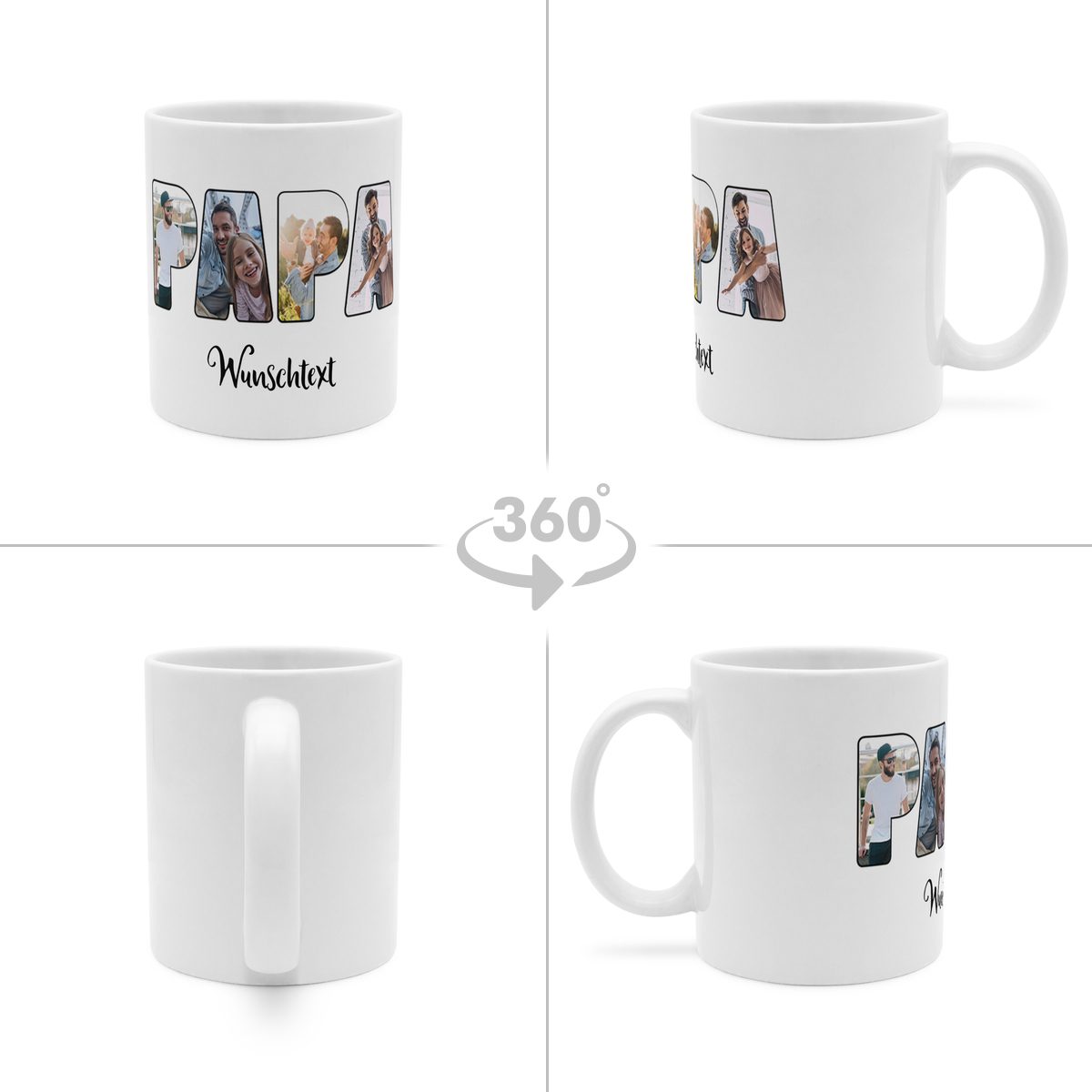 Bester Papa Tasse Weiß 2