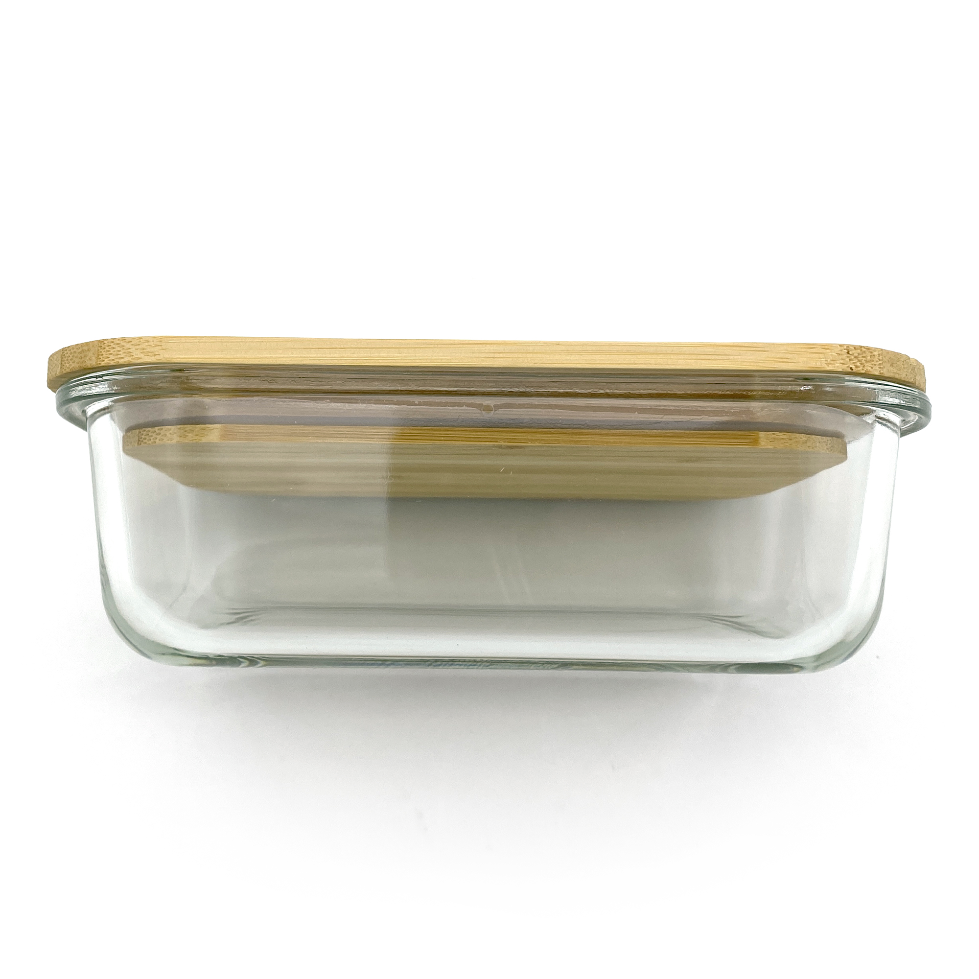 Glas-Frischhaltedose mit Bambusdeckel - Standard 4