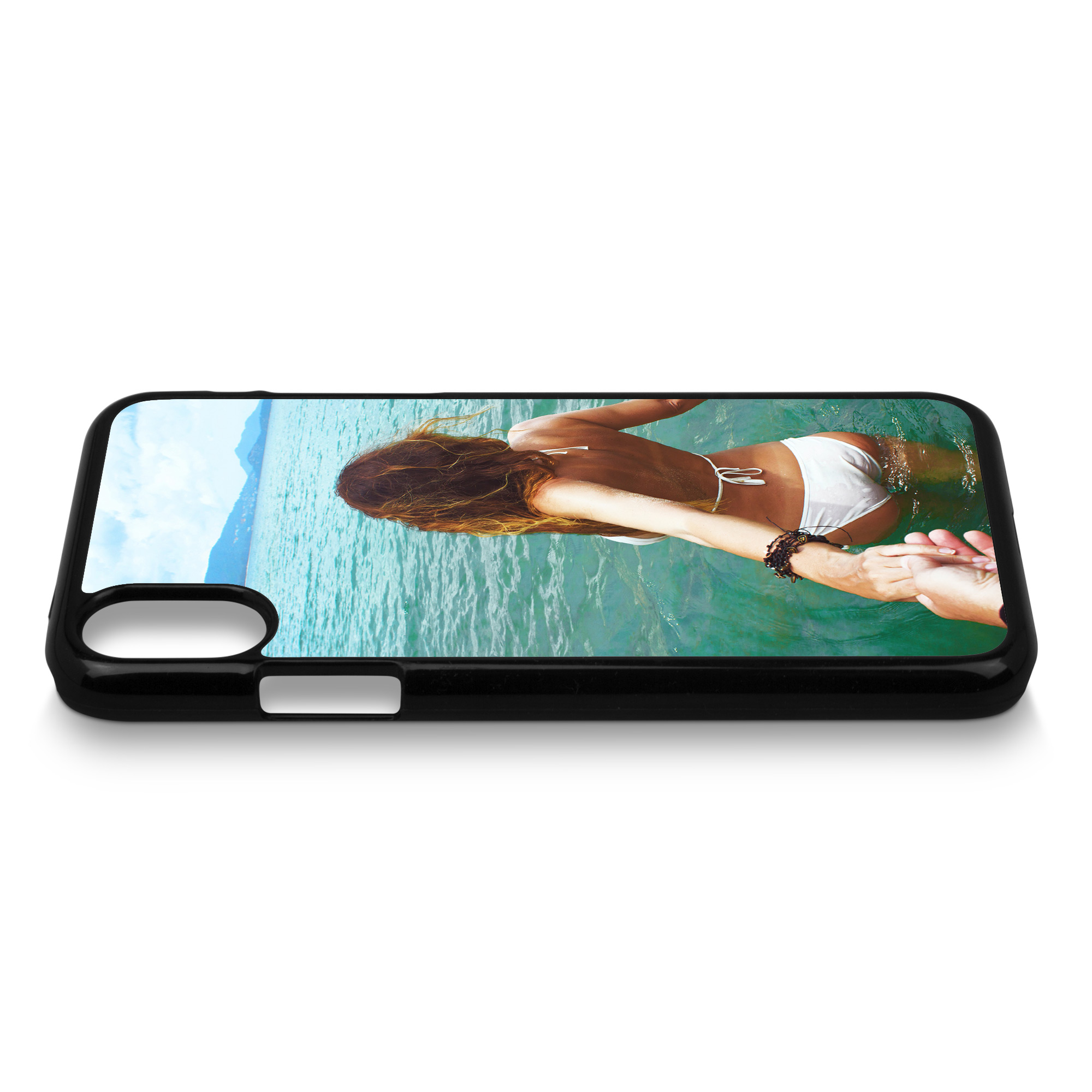 iPhone X Hardcase schwarz 3