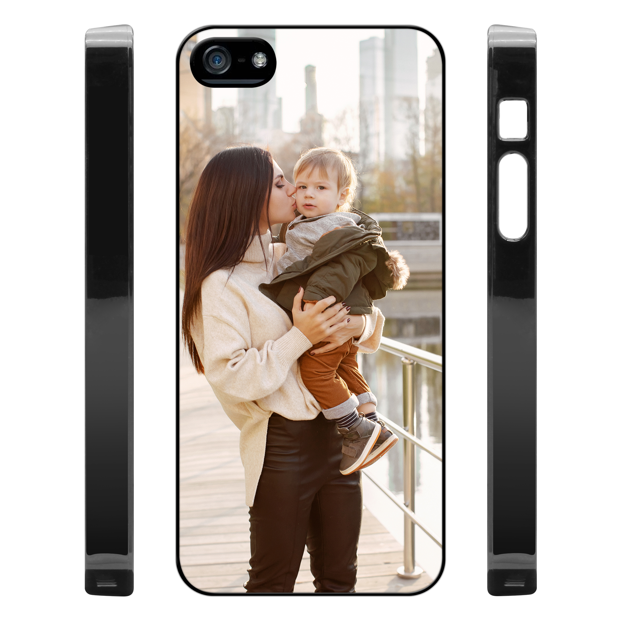 iPhone SE (2016) Hardcase schwarz 2