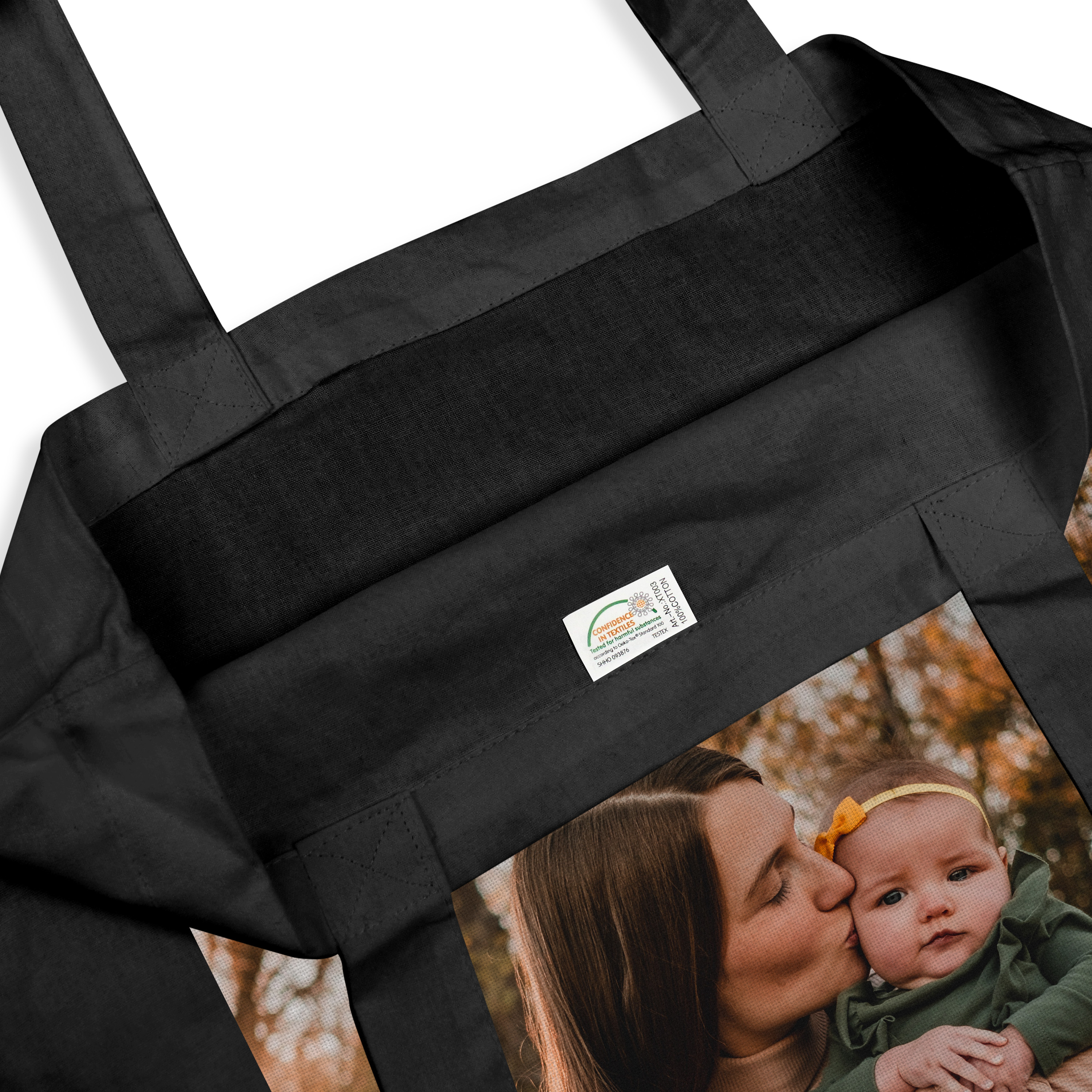 Bio Stoffbeutel Schwarz 4