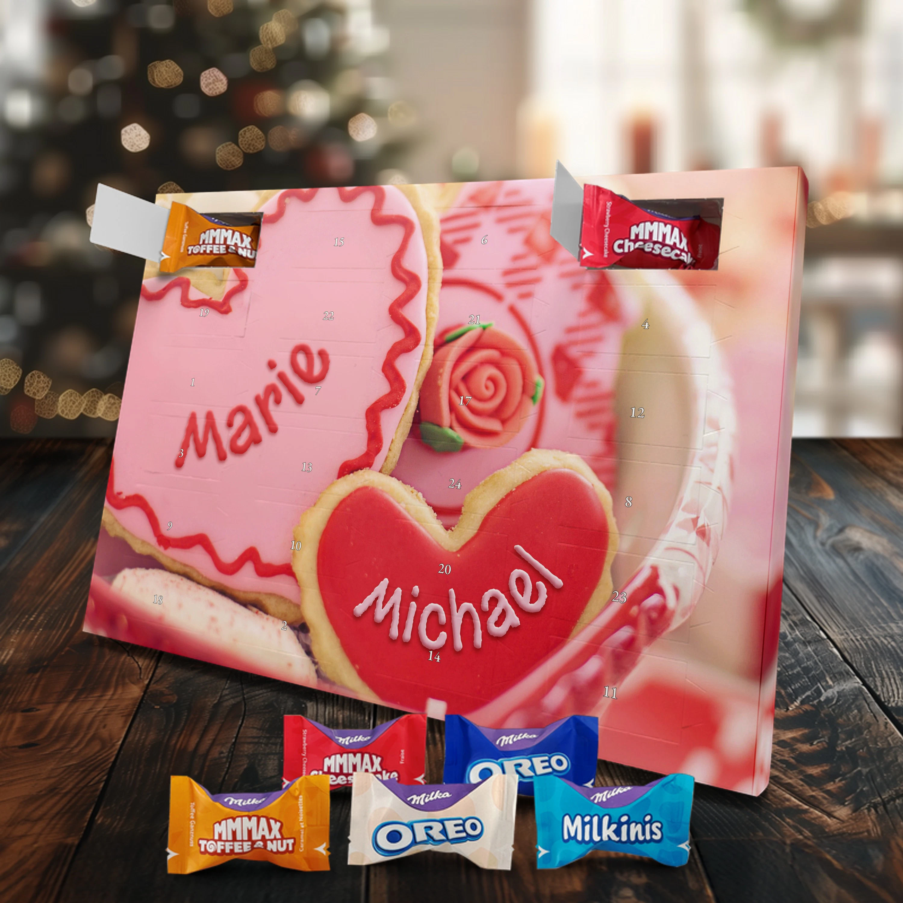 Paar-Adventskalender Milka 4
