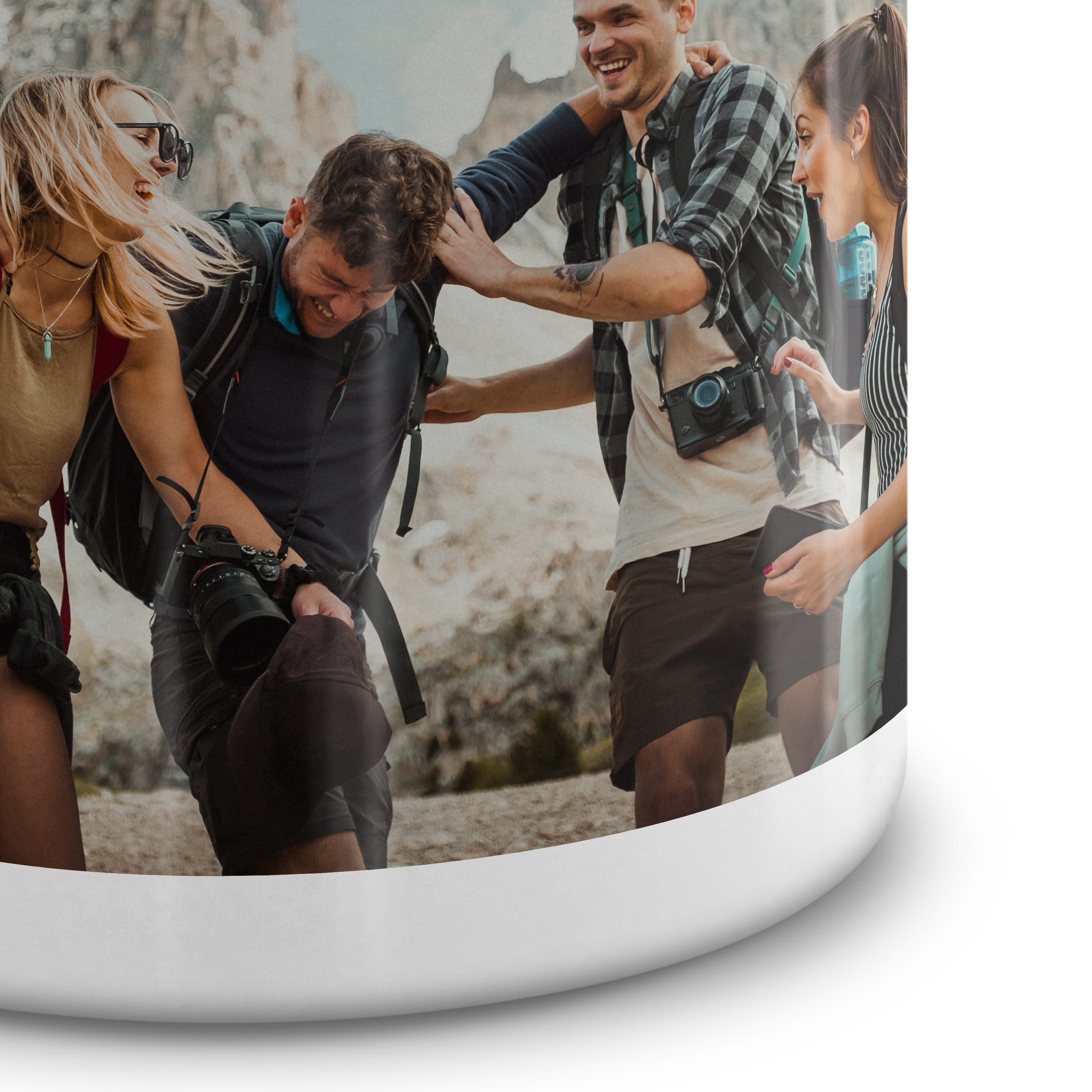 Emaille Tasse 400 ml Standard Blau 2