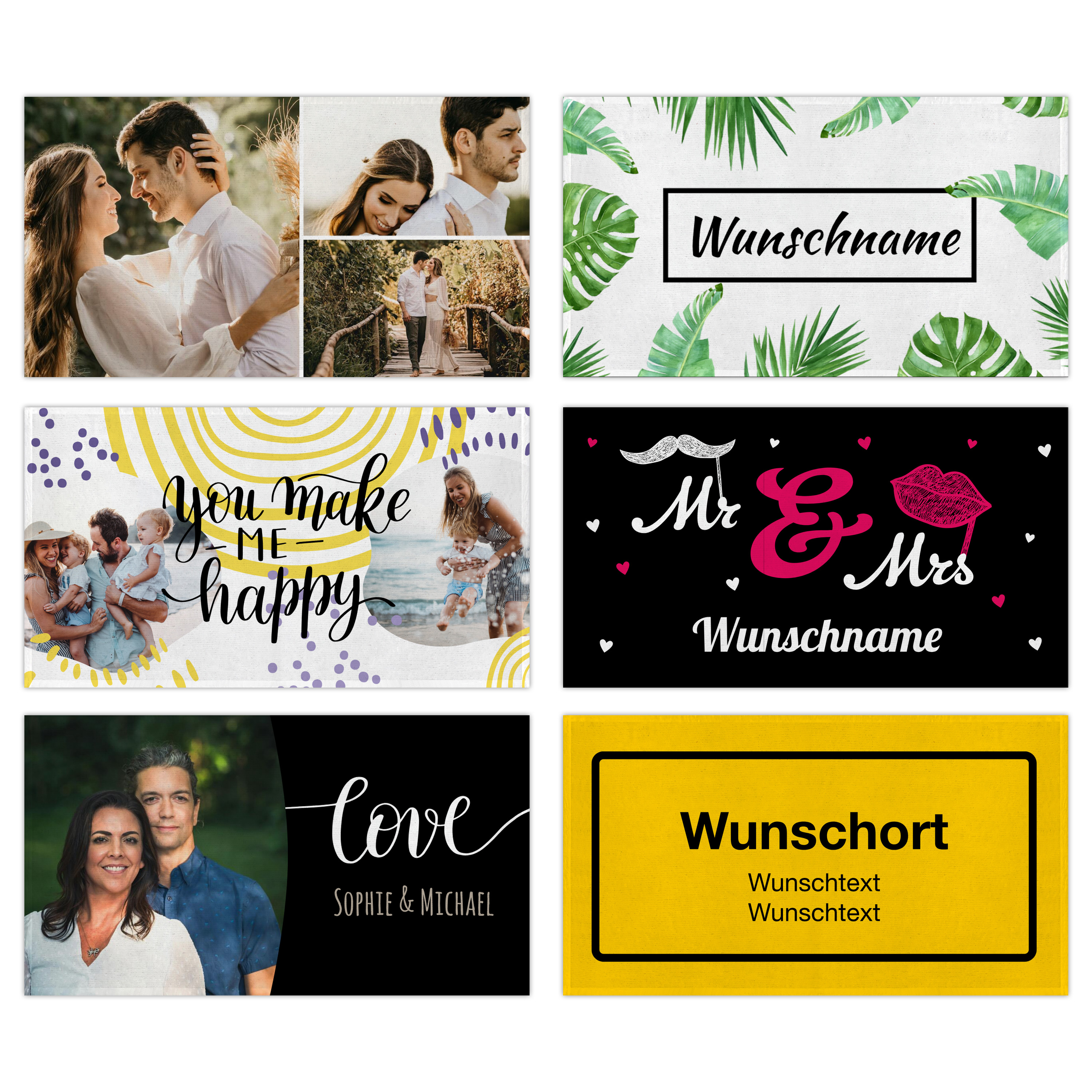 Foto-Handtuch 30 cm x 50 cm Querformat 5