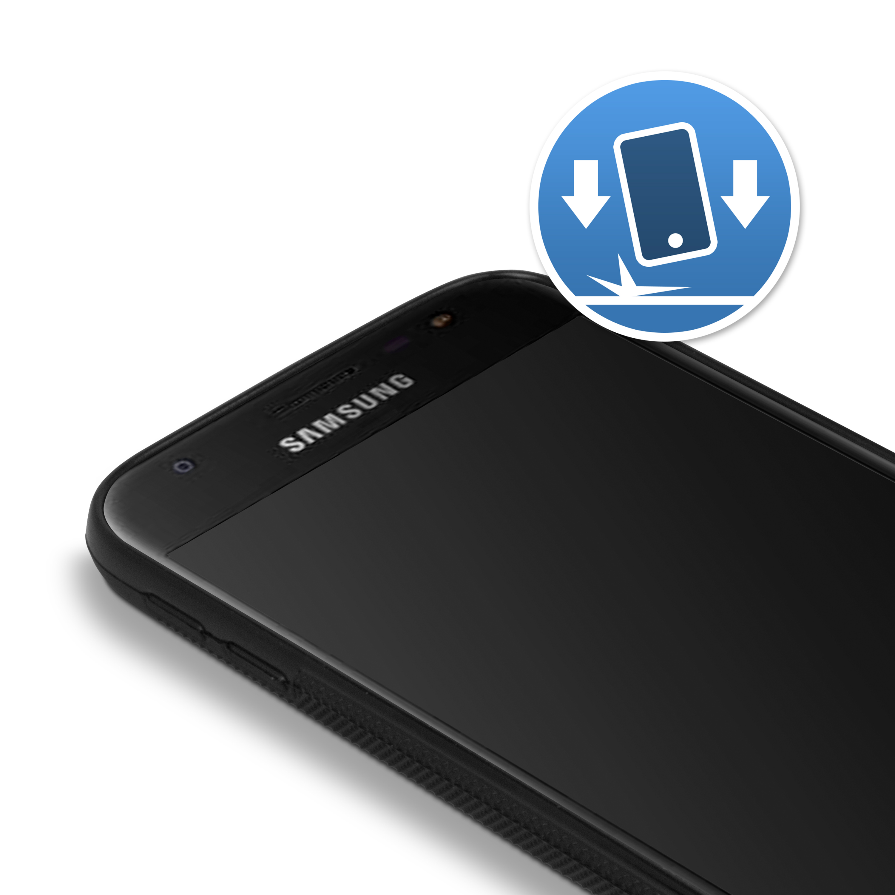 Galaxy J3 (2017) schwarz Softcase 2