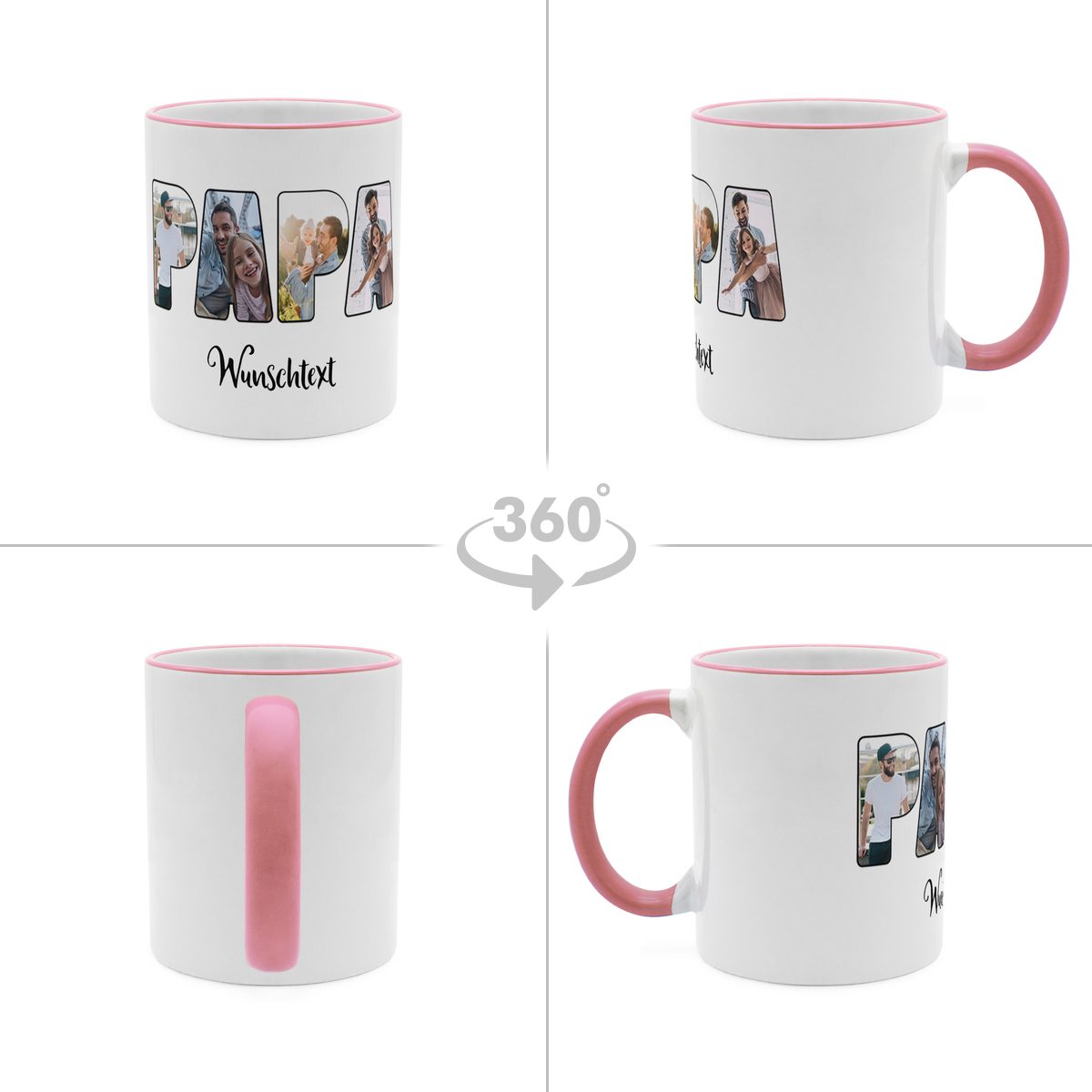 Bester Papa Tasse Rosa 2
