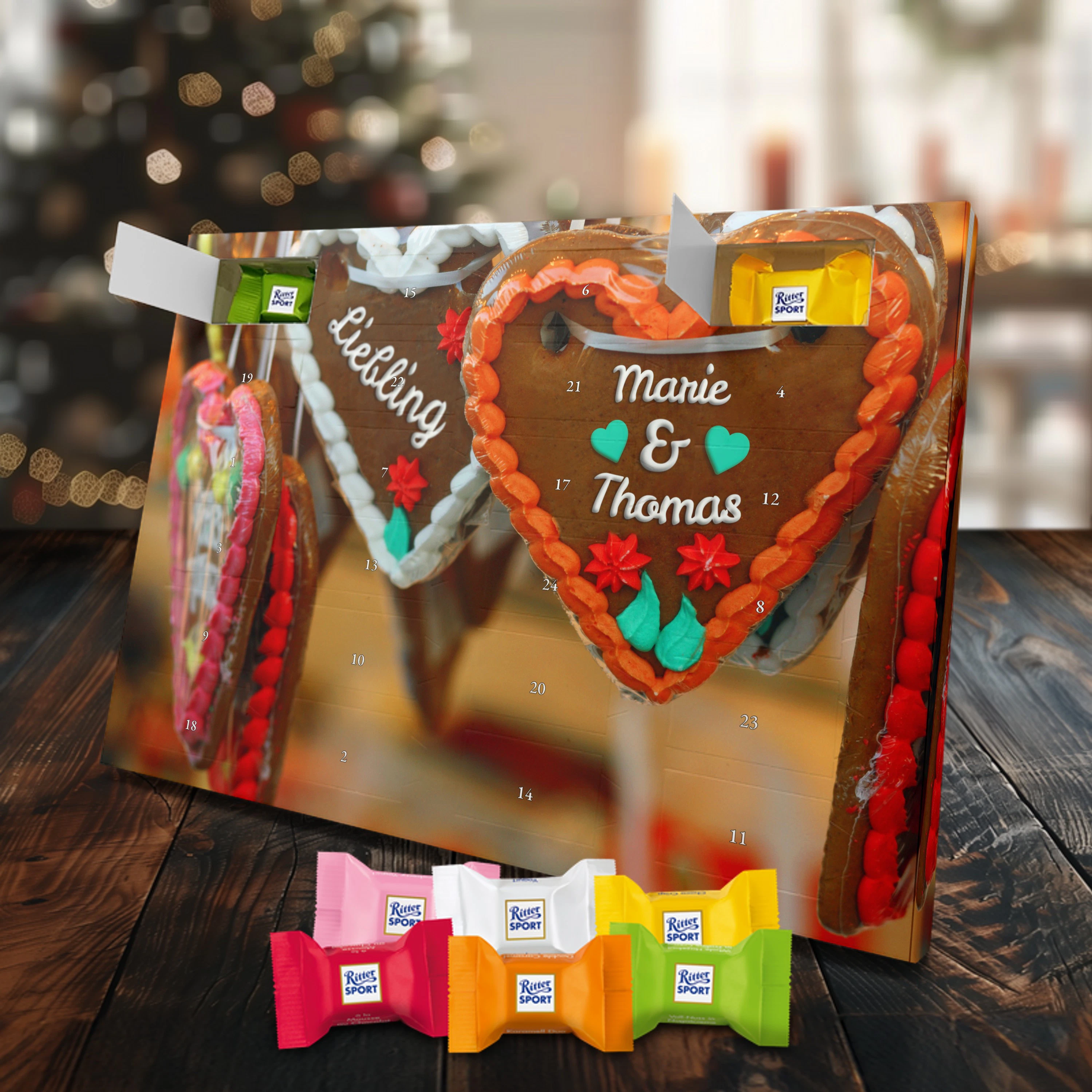 Paar-Adventskalender Ritter Sport 4