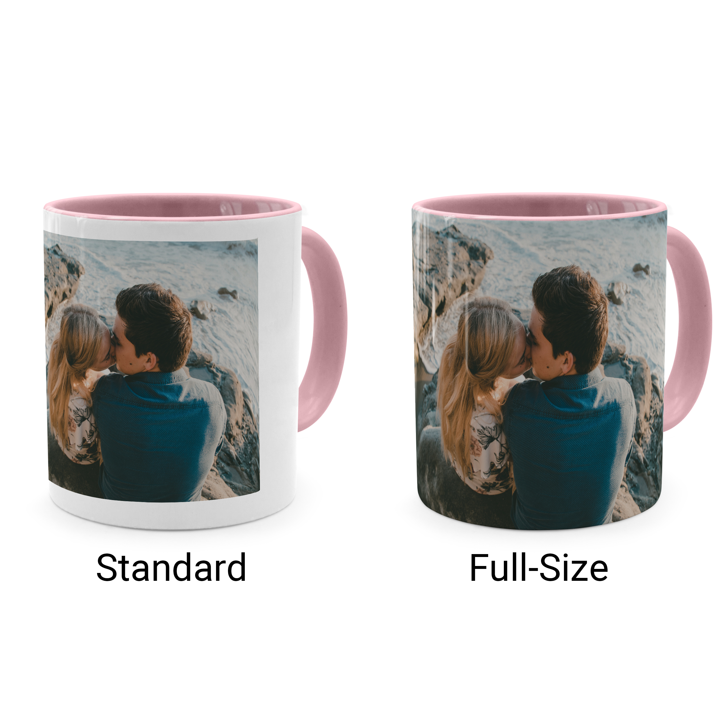 Zweifarbtasse Full-Size Rosa 2